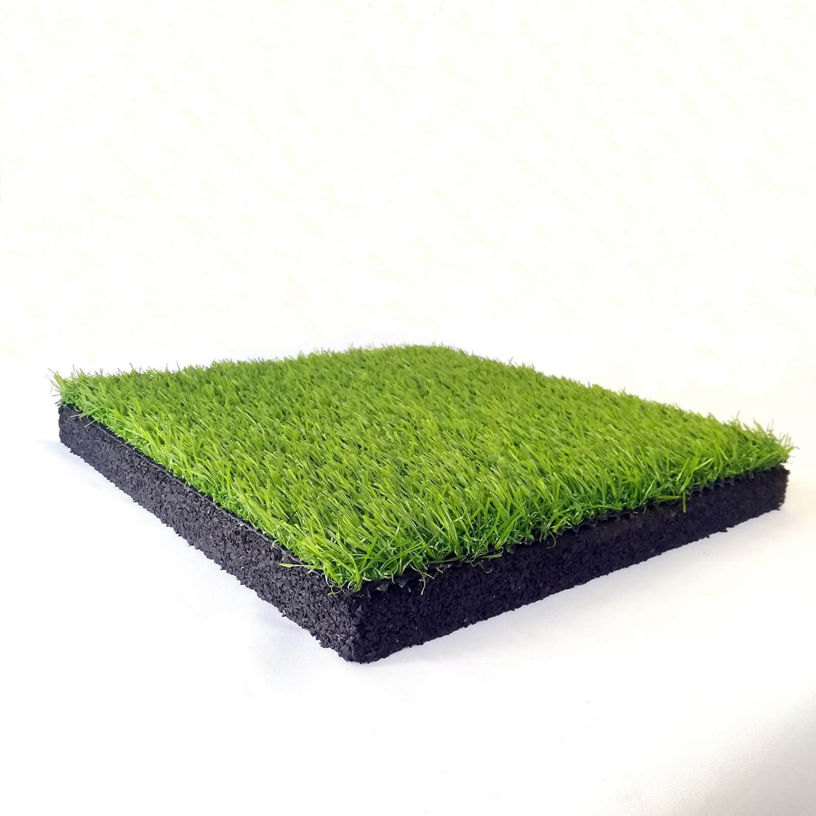 Photo of Rubber Tile With Grass 300mm