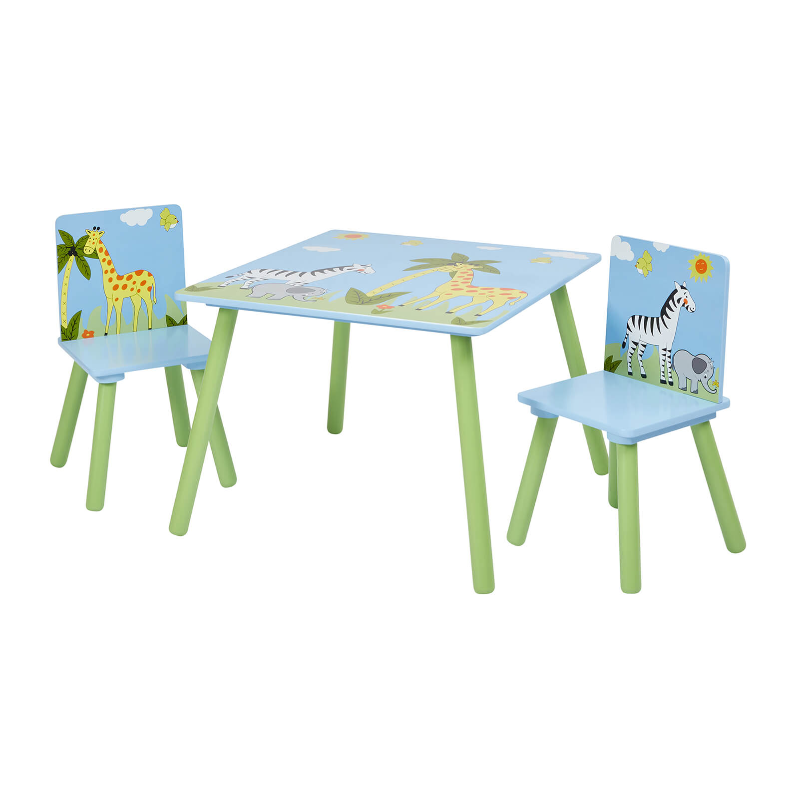 Photo of Safari Square Table And Chair Set