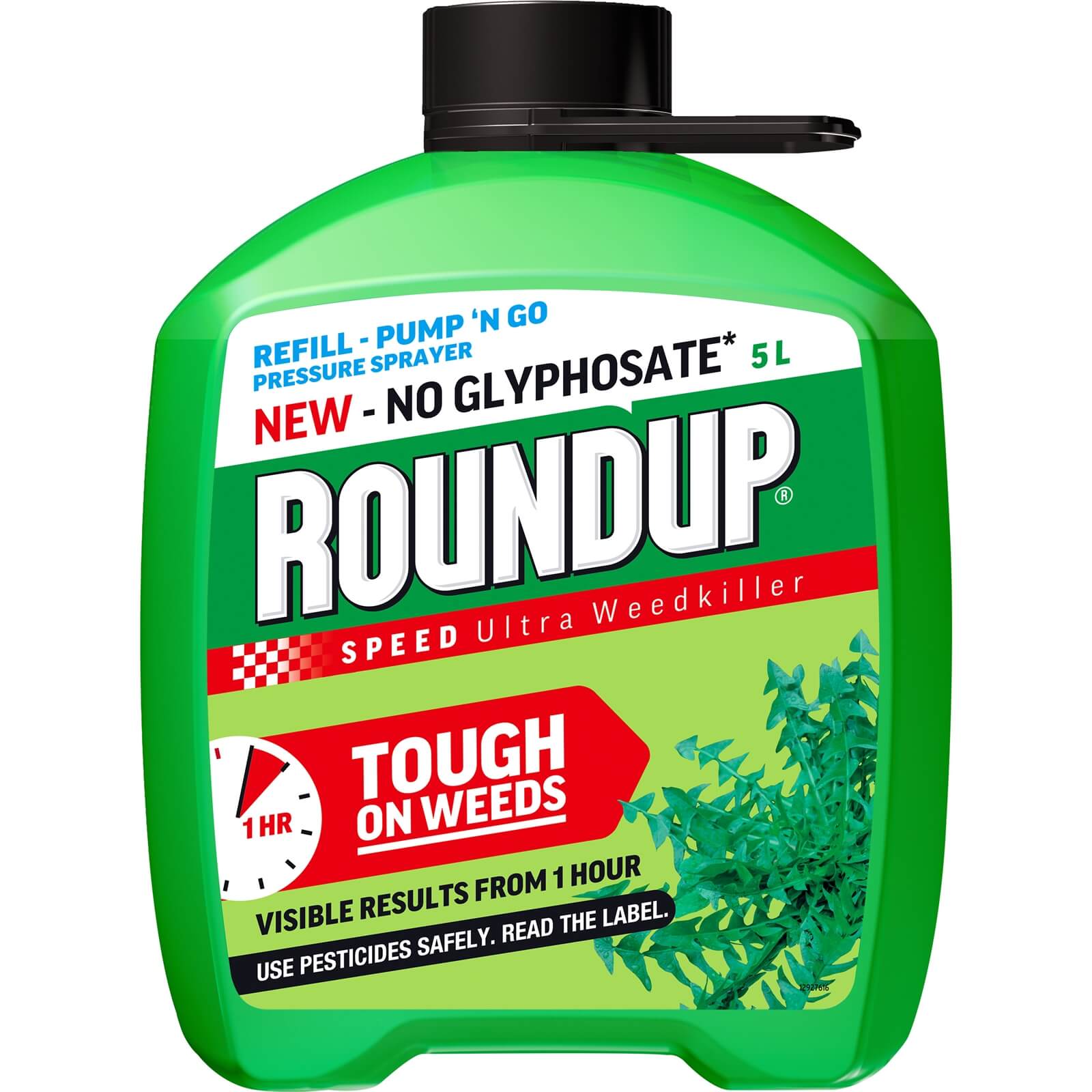Photo of Roundup Speed Ultra Ready To Use Pump N Go Weedkiller Refill - 5l