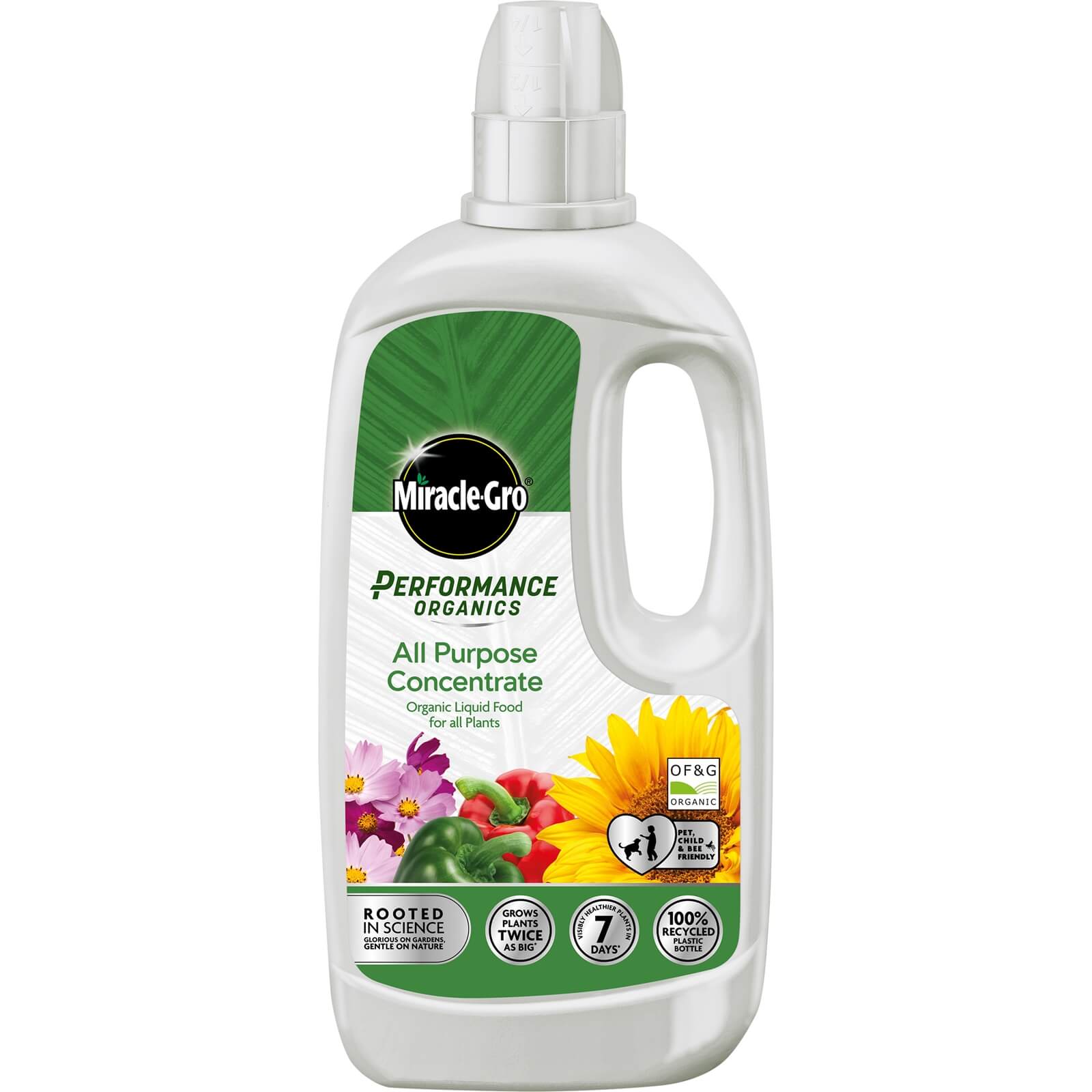 Miracle-Gro Performance Organics All Purpose Liquid Plant Food  - 1L