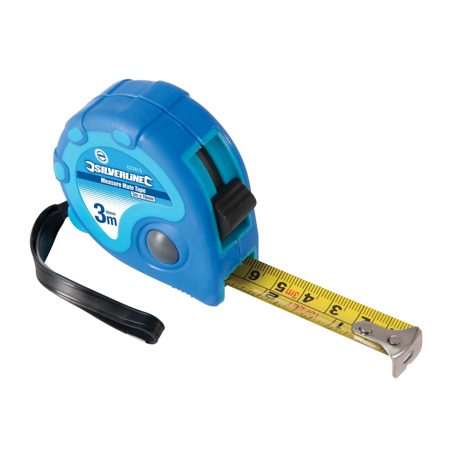 Photo of Silverline Measure Mate Tape 3m / 10ft X 16mm
