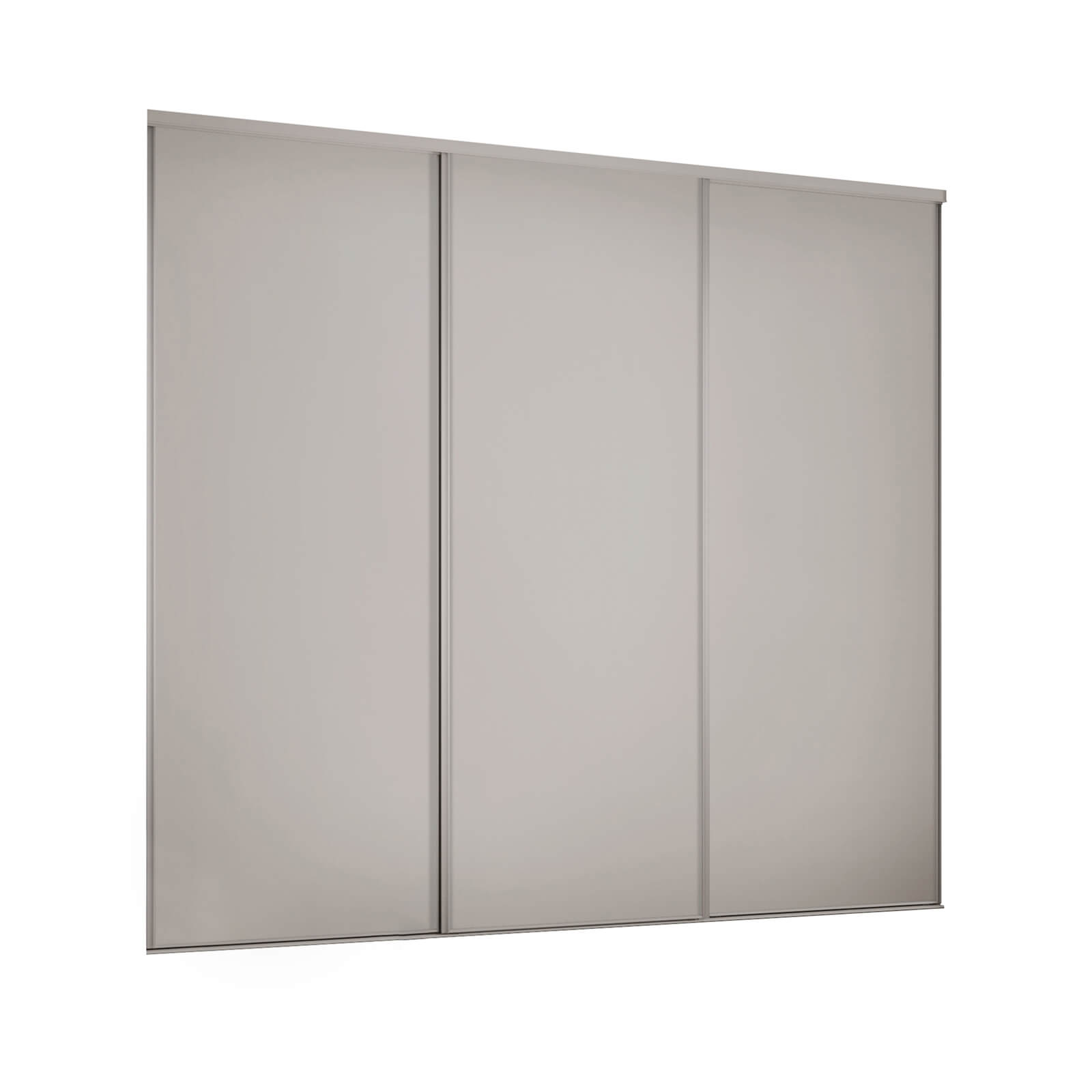 Photo of Classic 3 Door Sliding Wardrobe Kit Cashmere Panel -w-2672 X -h-2260mm