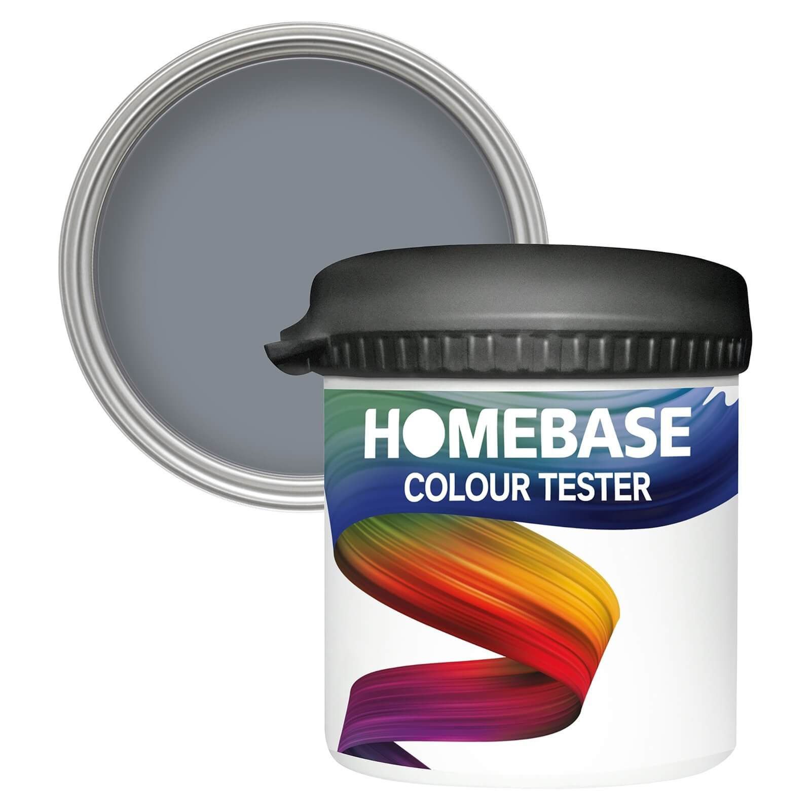 Photo of Homebase Matt Colour Paint Tester - Stormy Sky 90ml