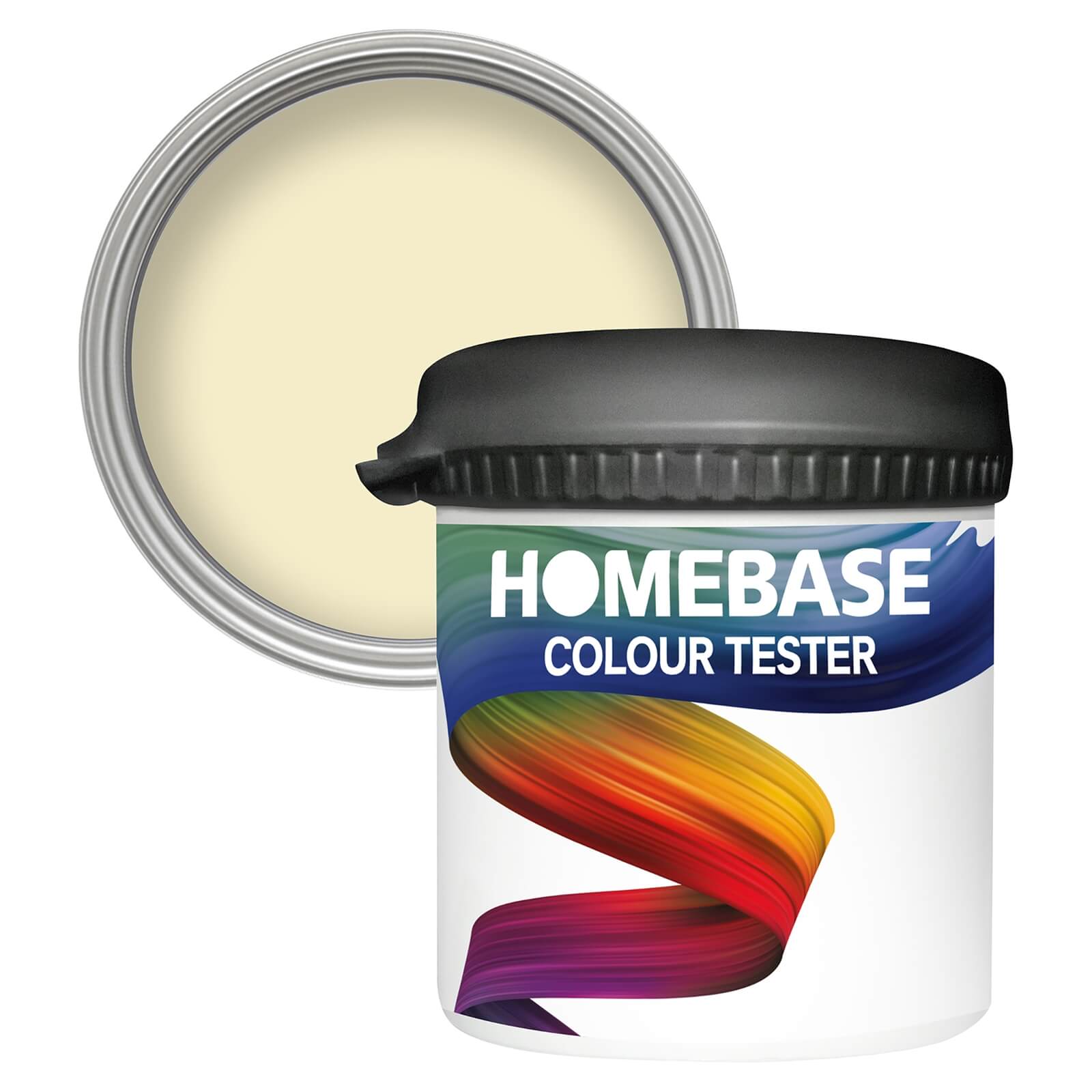 Photo of Homebase Matt Colour Paint Tester - Candlelight Yellow 90ml