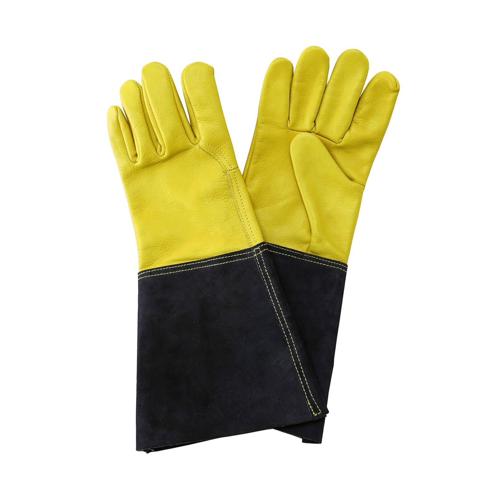 Luxury Leather Gauntlet Gloves