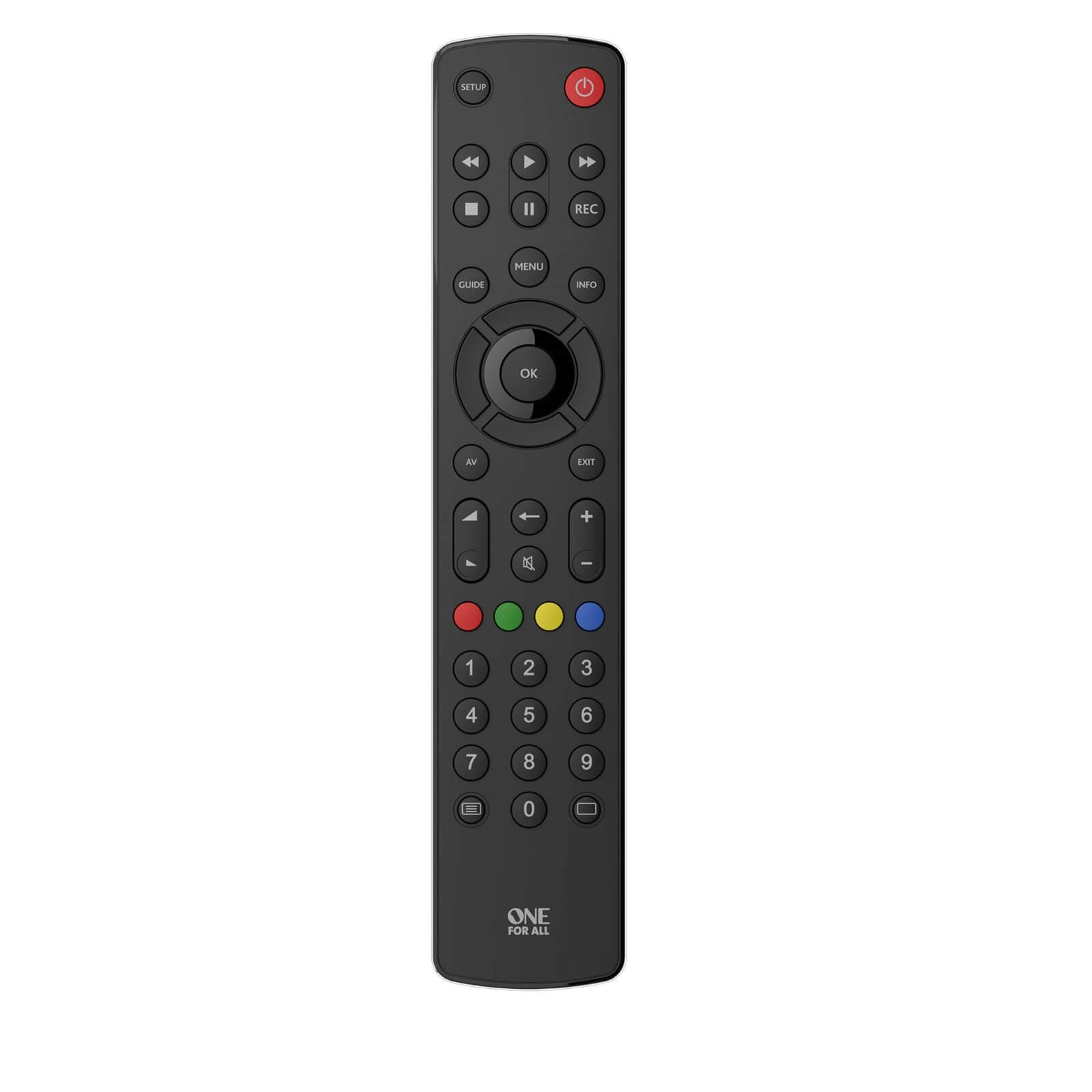 Universal Remote Control Contour TV Device