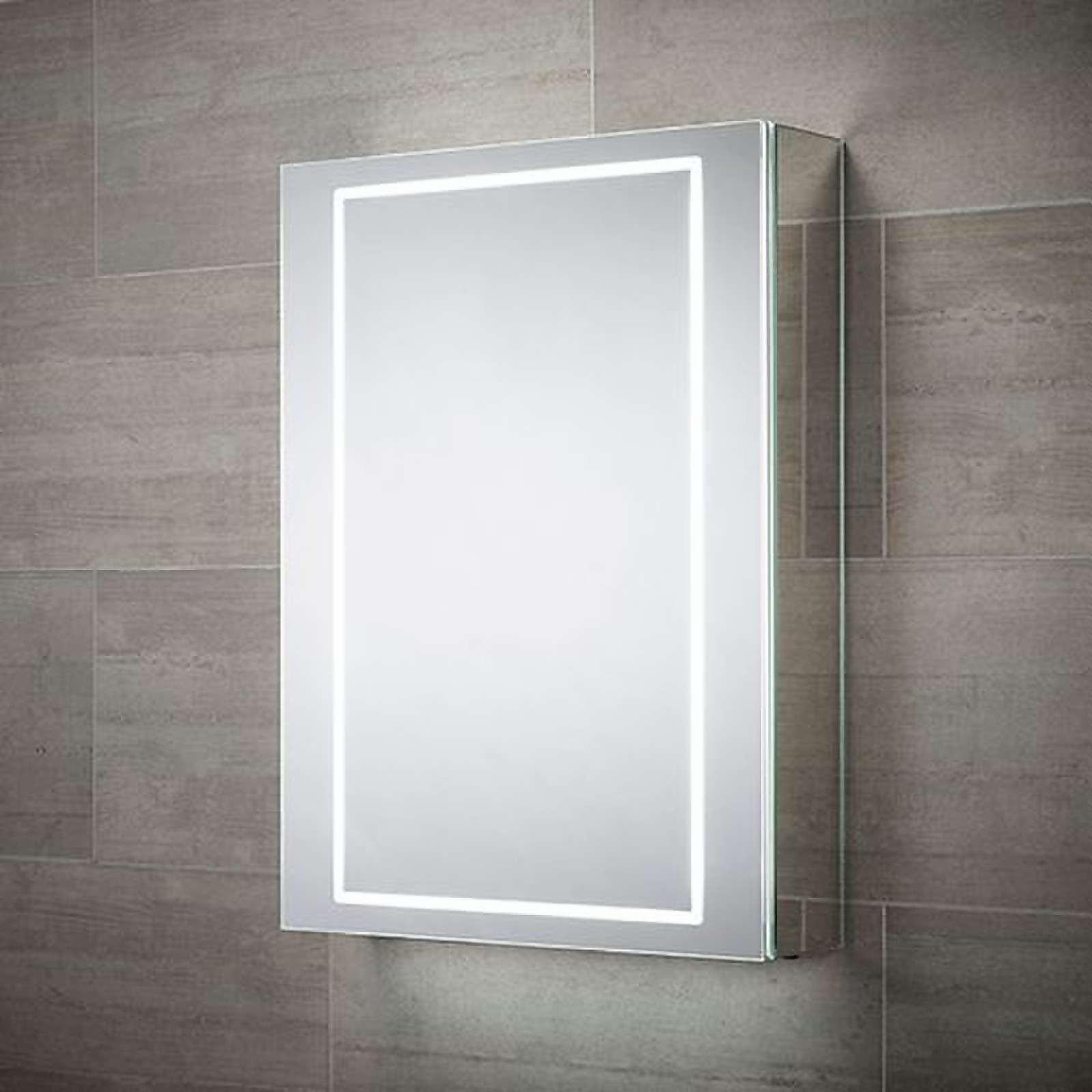 Photo of Bathstore Castor Single Door Led Mirror Cabinet