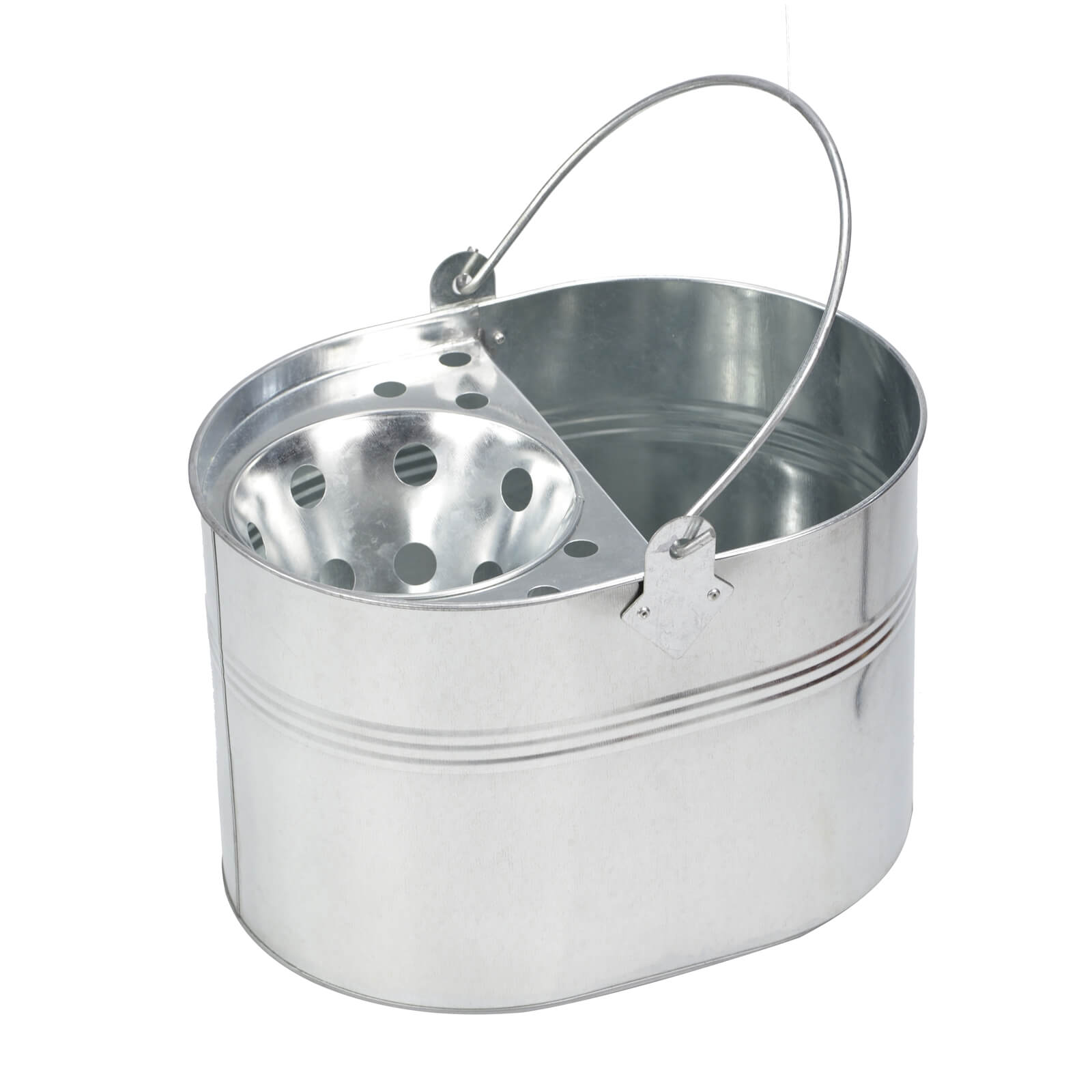 Photo of Galvanised Steel Mop Bucket