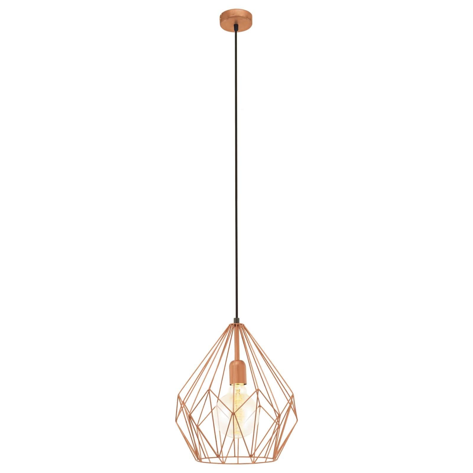 EGLO,Pendelleuchte CARLTON | kupfer
