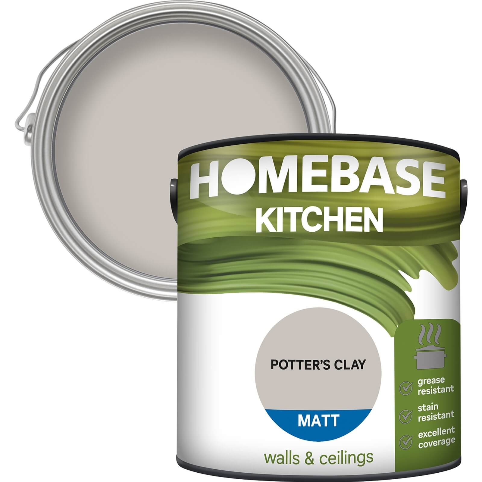 Photo of Homebase Kitchen Matt Paint - Potters Clay 2.5l