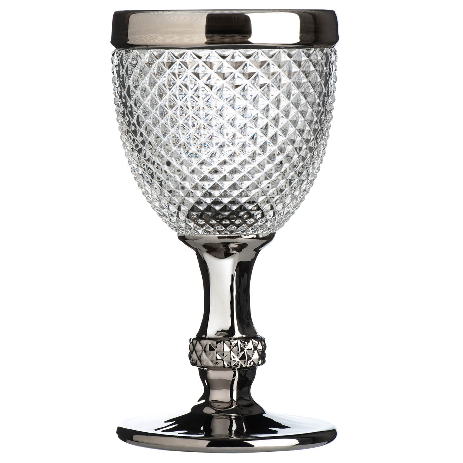 Diamond Finish Wine Glass