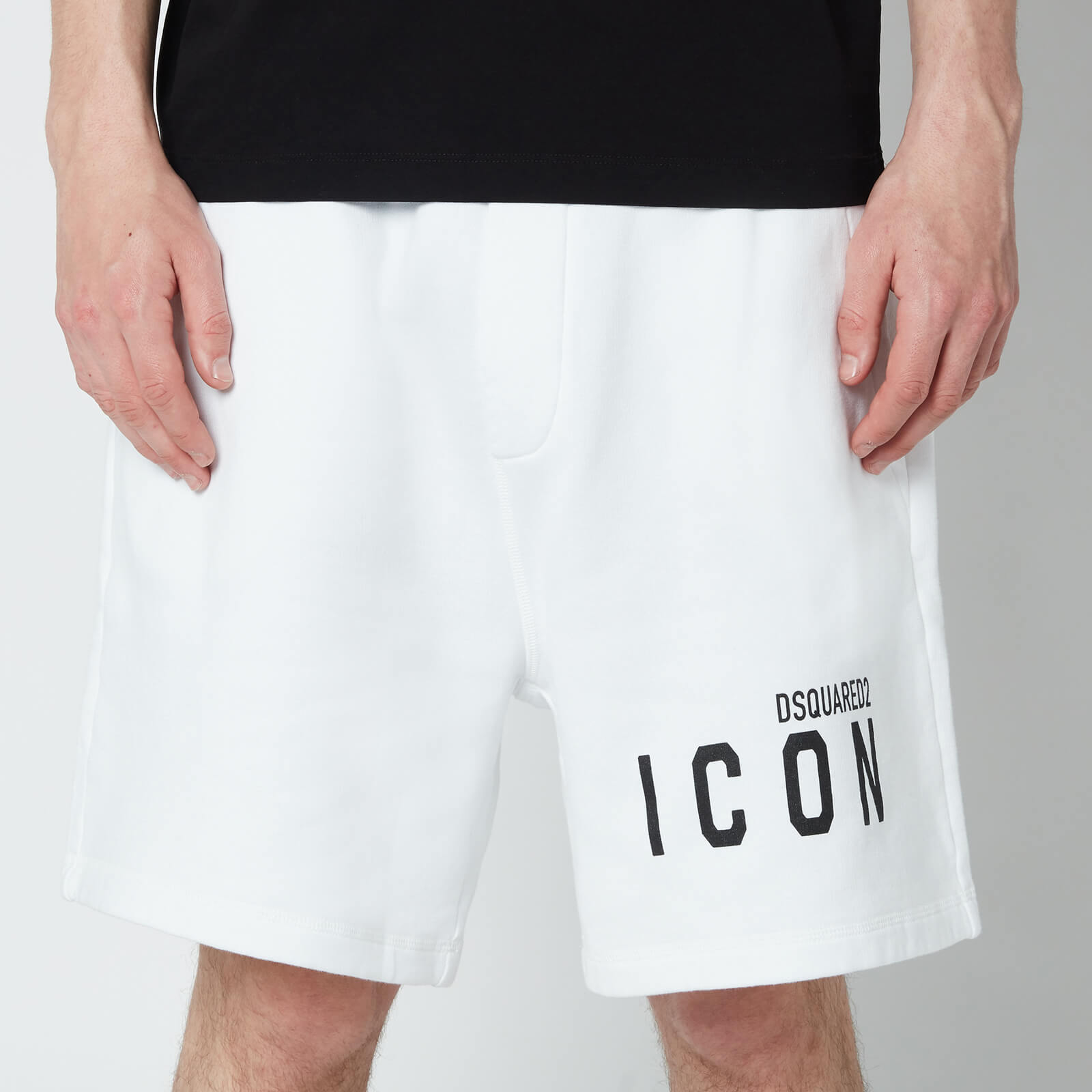 Dsquared2 Men's Relax Fit Icon Shorts - White - S