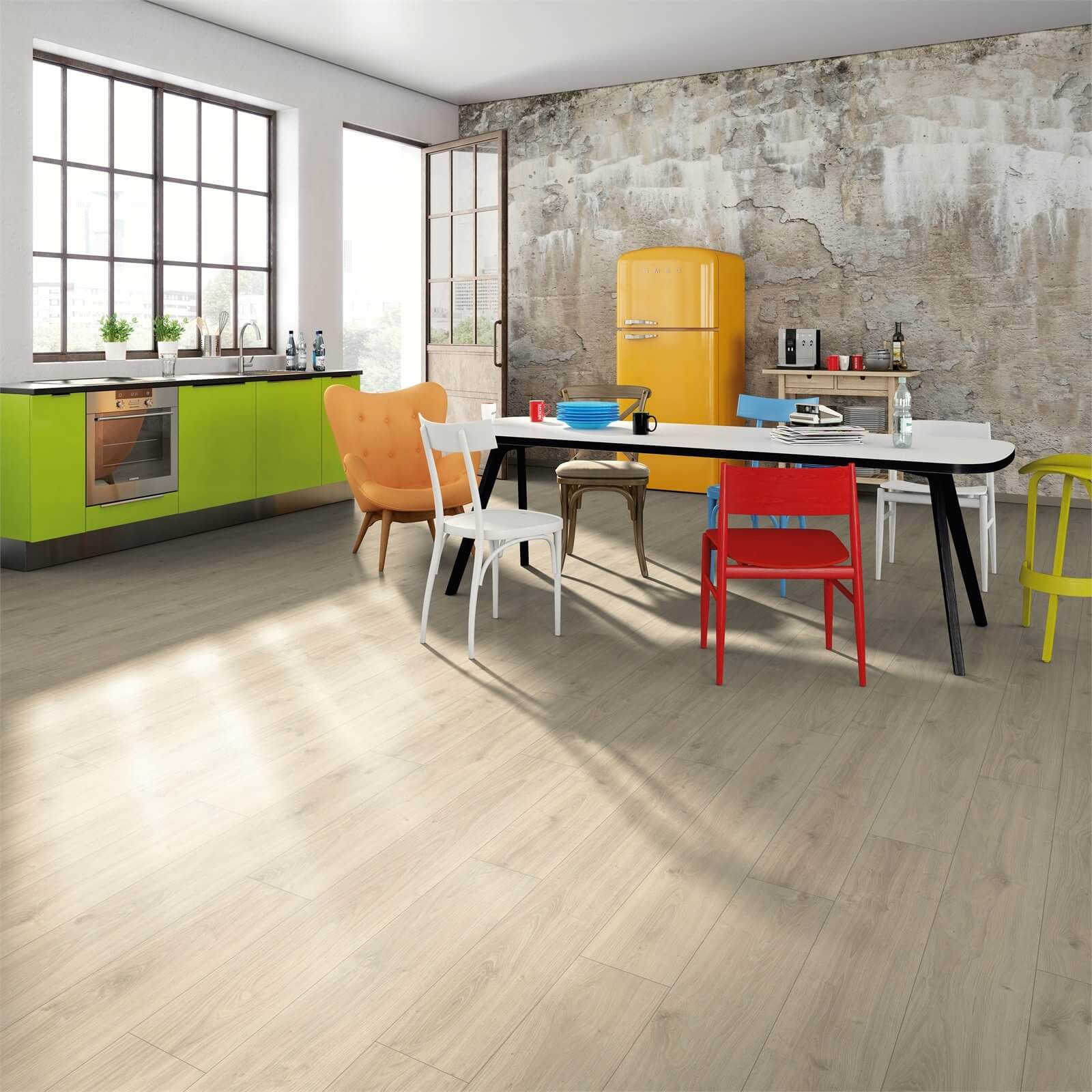 Photo of Egger Home Adelboden Oak 8mm Laminate Flooring