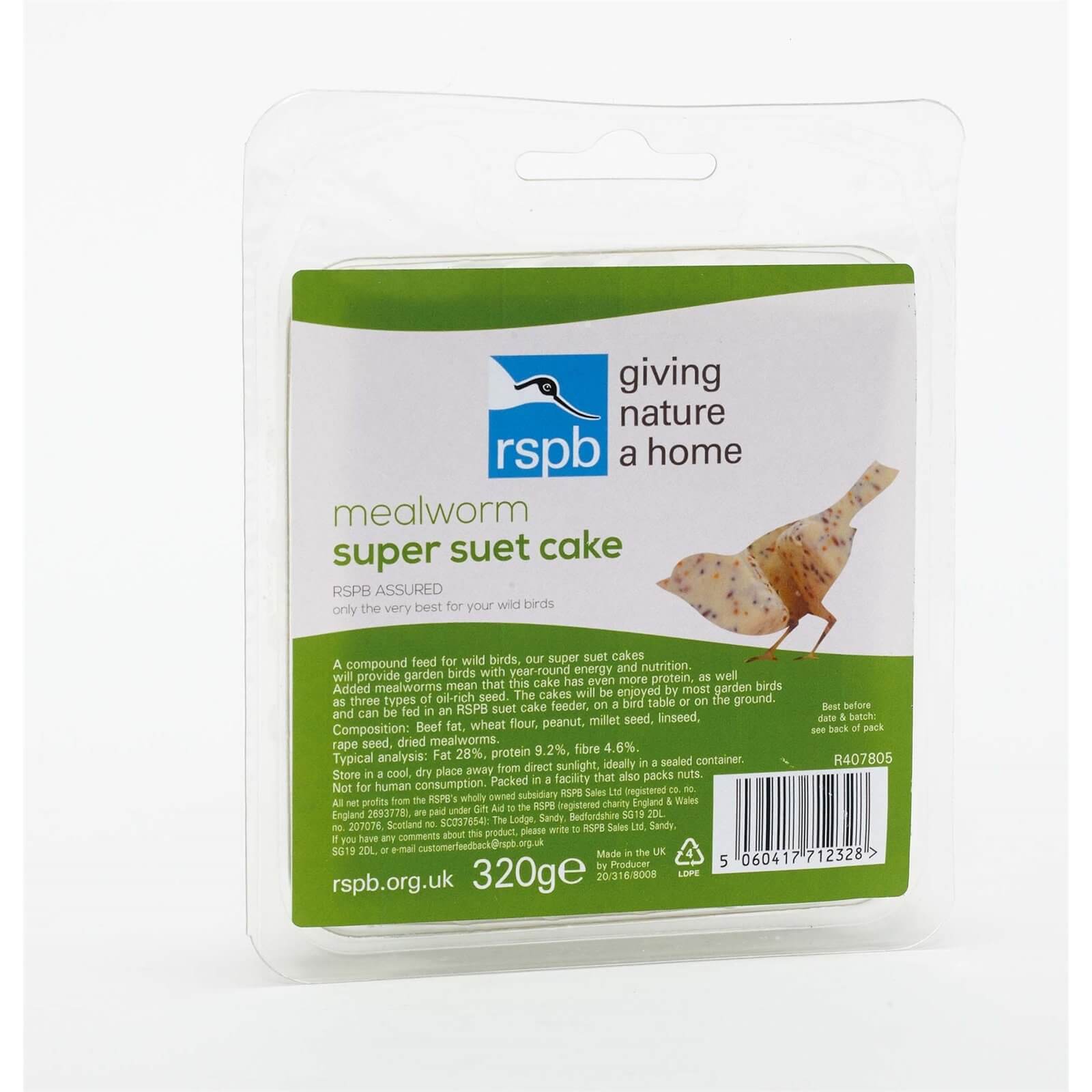 RSPB Super Suet Mealworm Cake