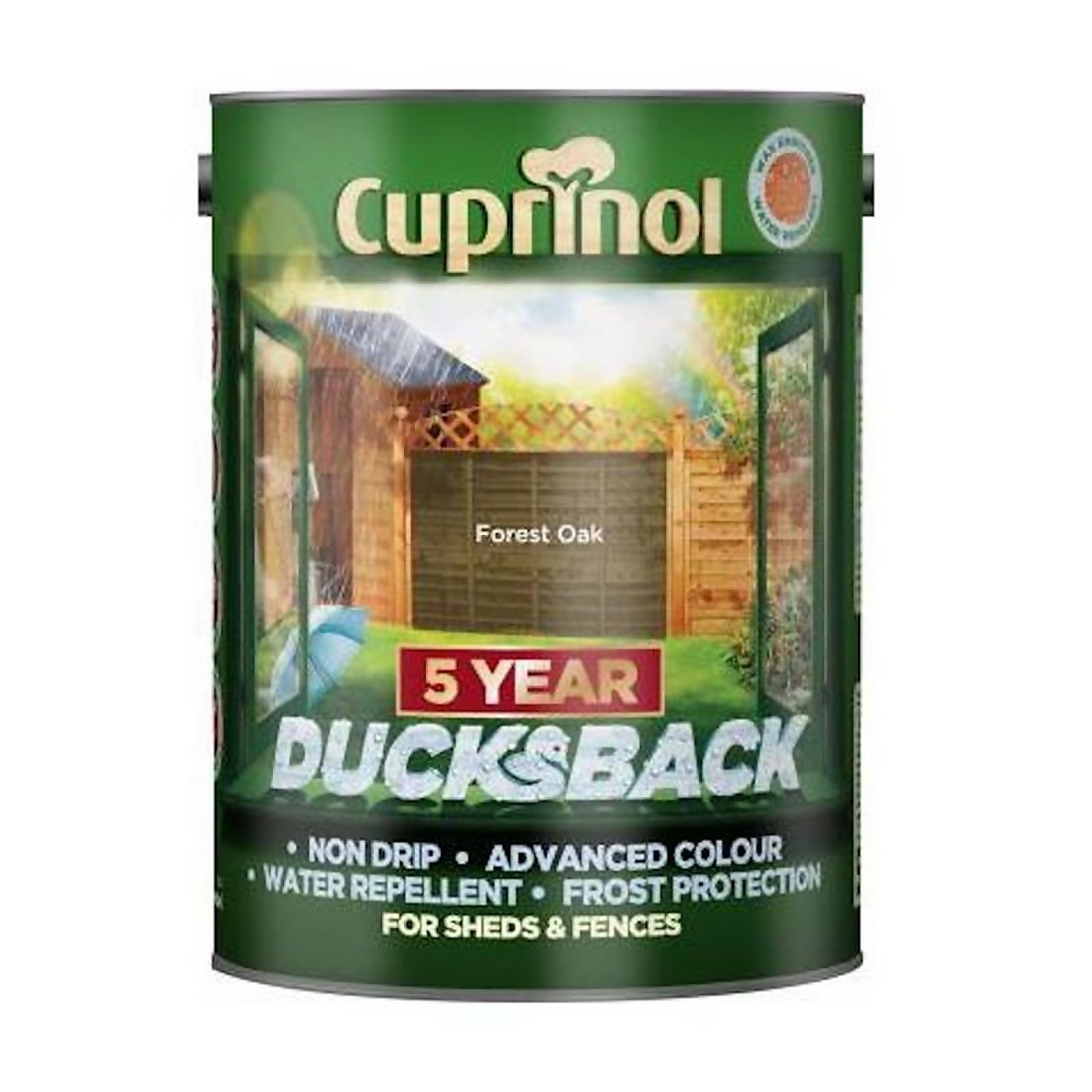 Cuprinol 5 Year Ducksback - Forest Oak - 5L