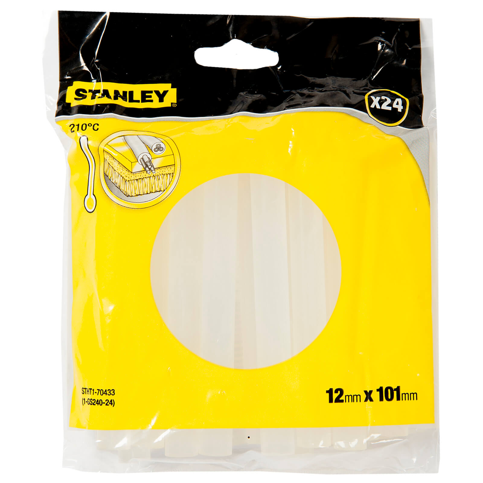 Photo of Stanley General Purpose 12x101 Mm Glue Stick – Pack Of 24 -stht1-70433-