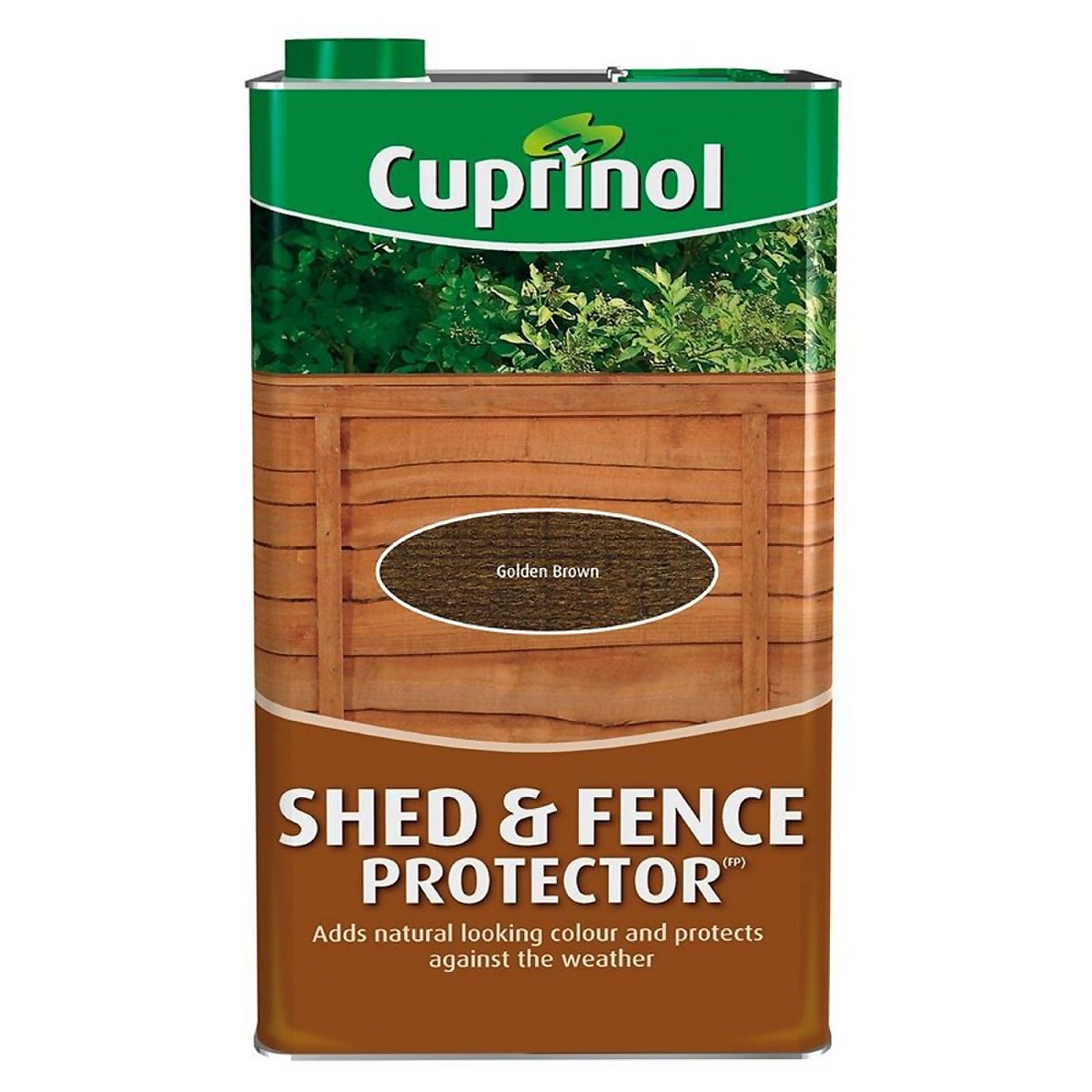 Photo of Cuprinol Shed And Fence Protector Golden Brown - 5l