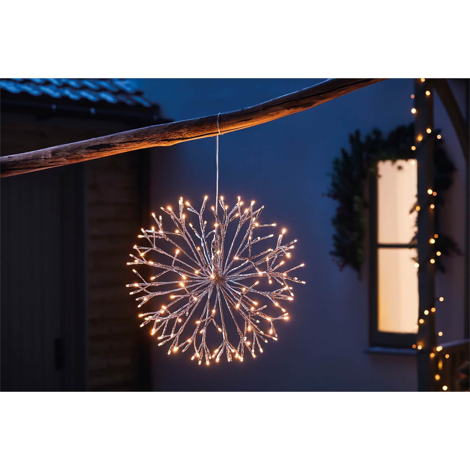 Photo of Silver North Star Led Christmas Light Decoration - Small
