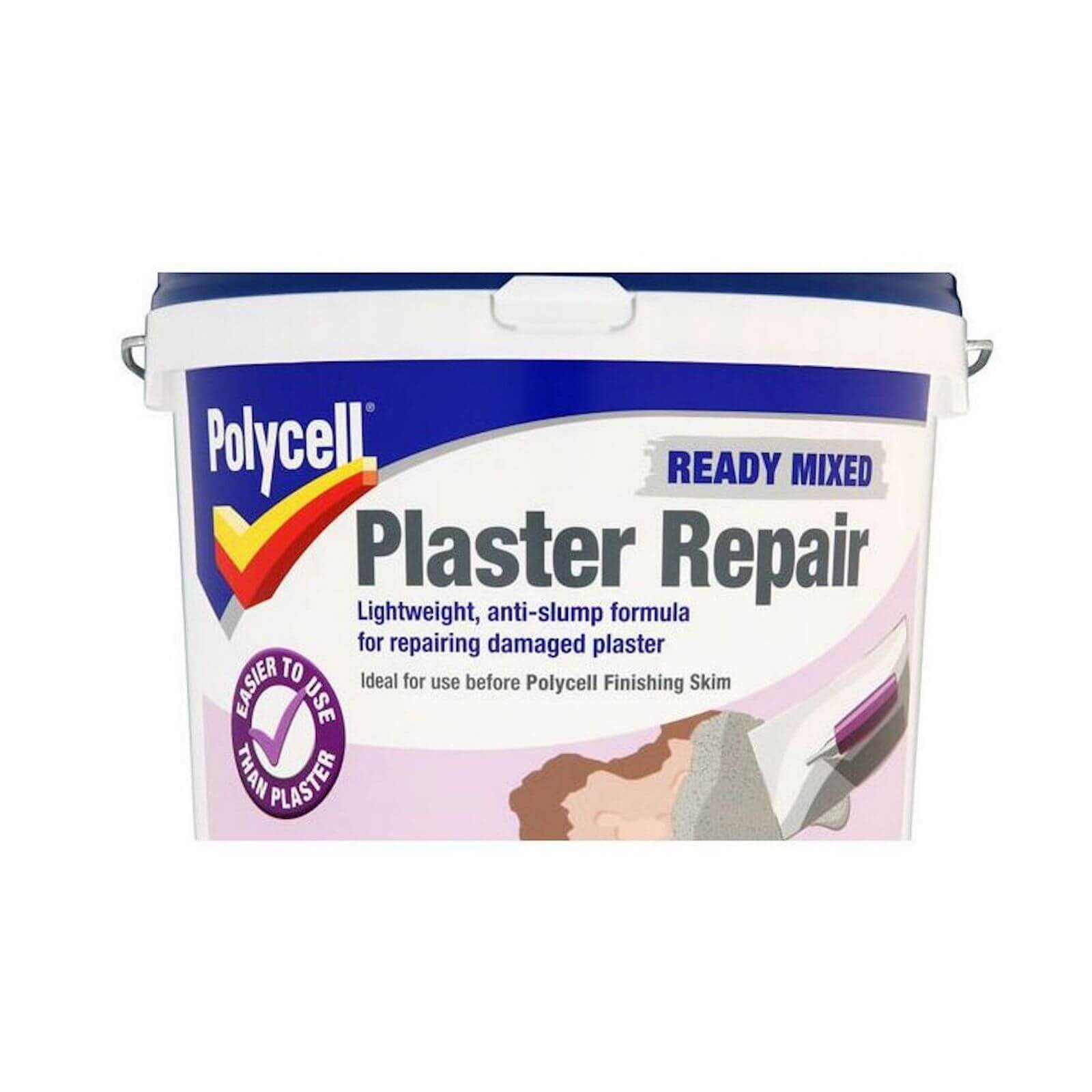 Photo of Polycell Ready Mix Plaster Repair Polyfilla - 2.5l