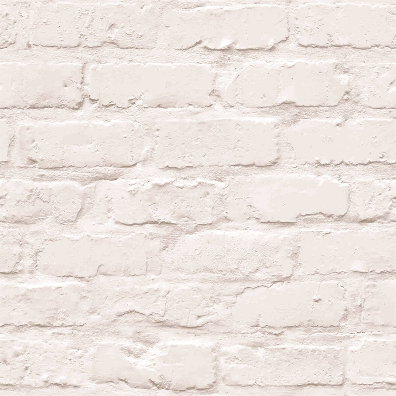 Photo of Grandeco White Brick Wallpaper