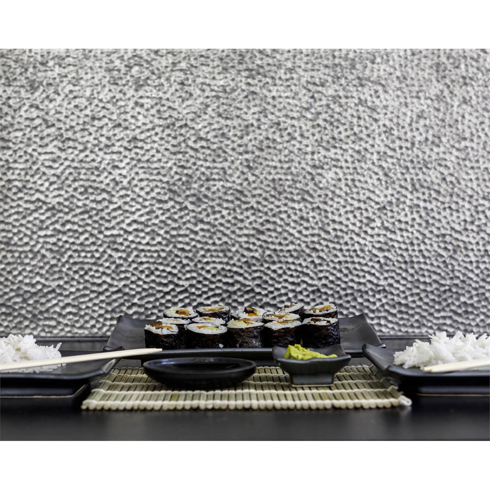 Photo of Innovera Decor 3d Design Wall Tile - Kitchen Splashback Cladding Panels - Lamina - Silver- Set Of 6-