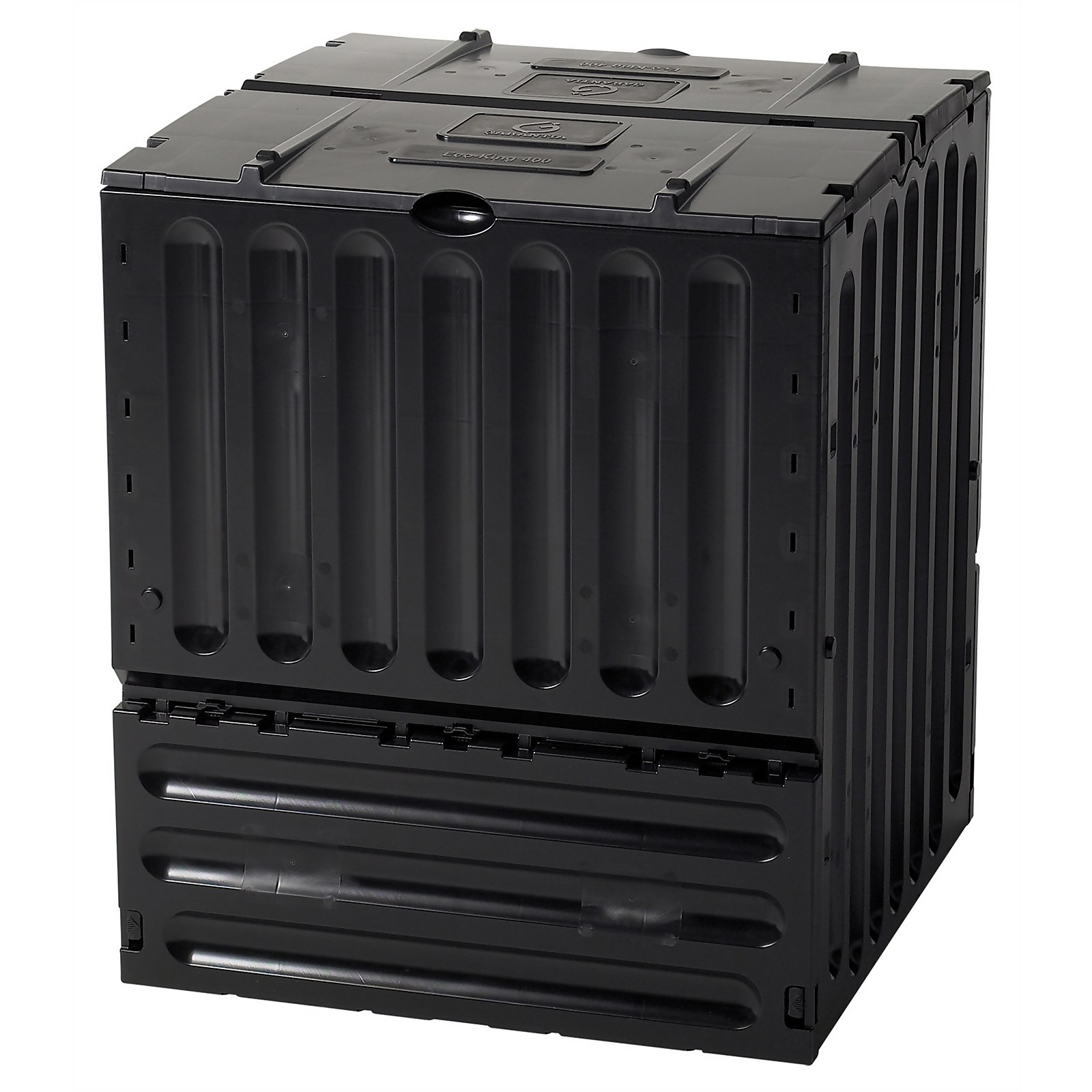 400 Litre Eco-King Composter in Black