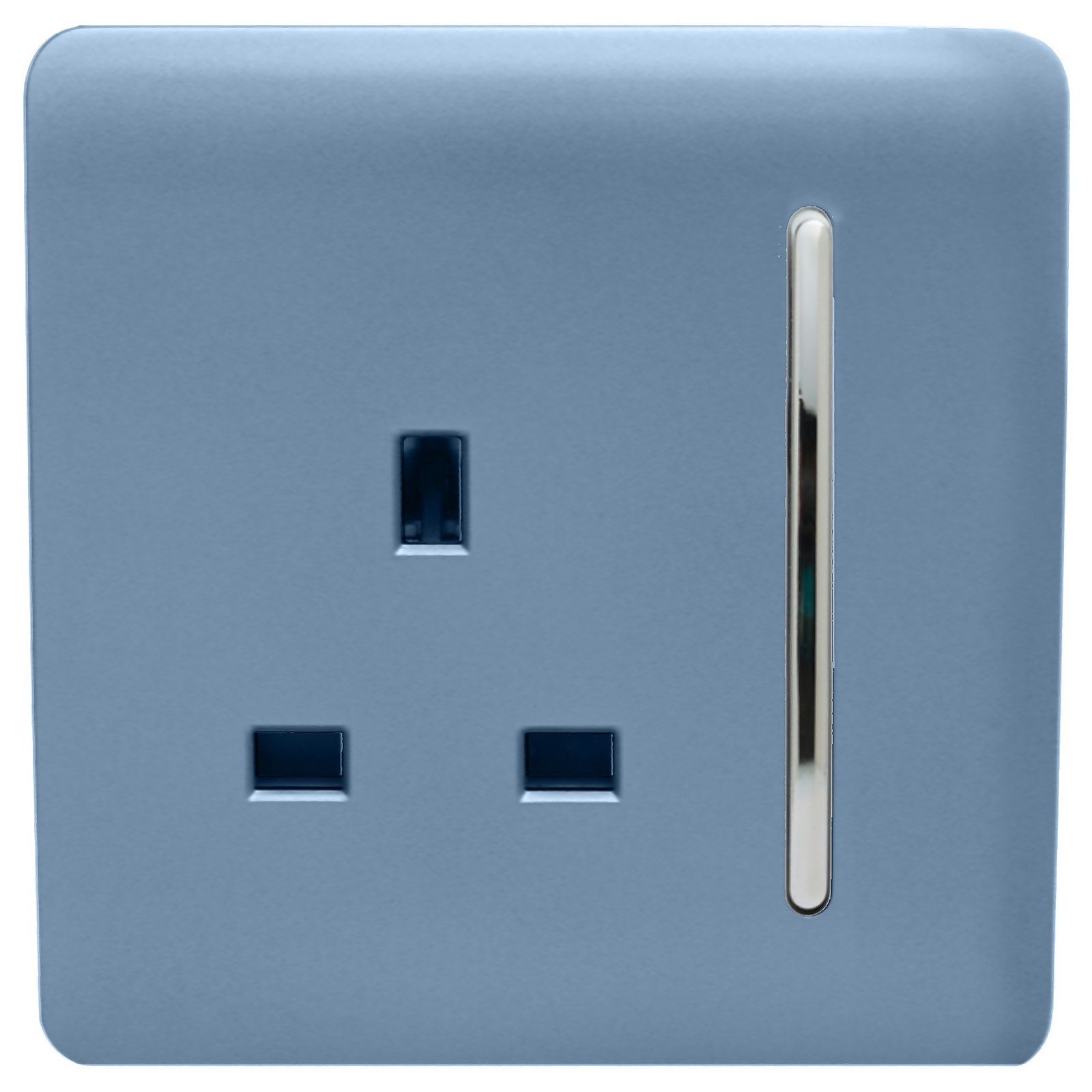 Photo of Trendi Switch 1 Gang 13amp Switched Socket In Sky