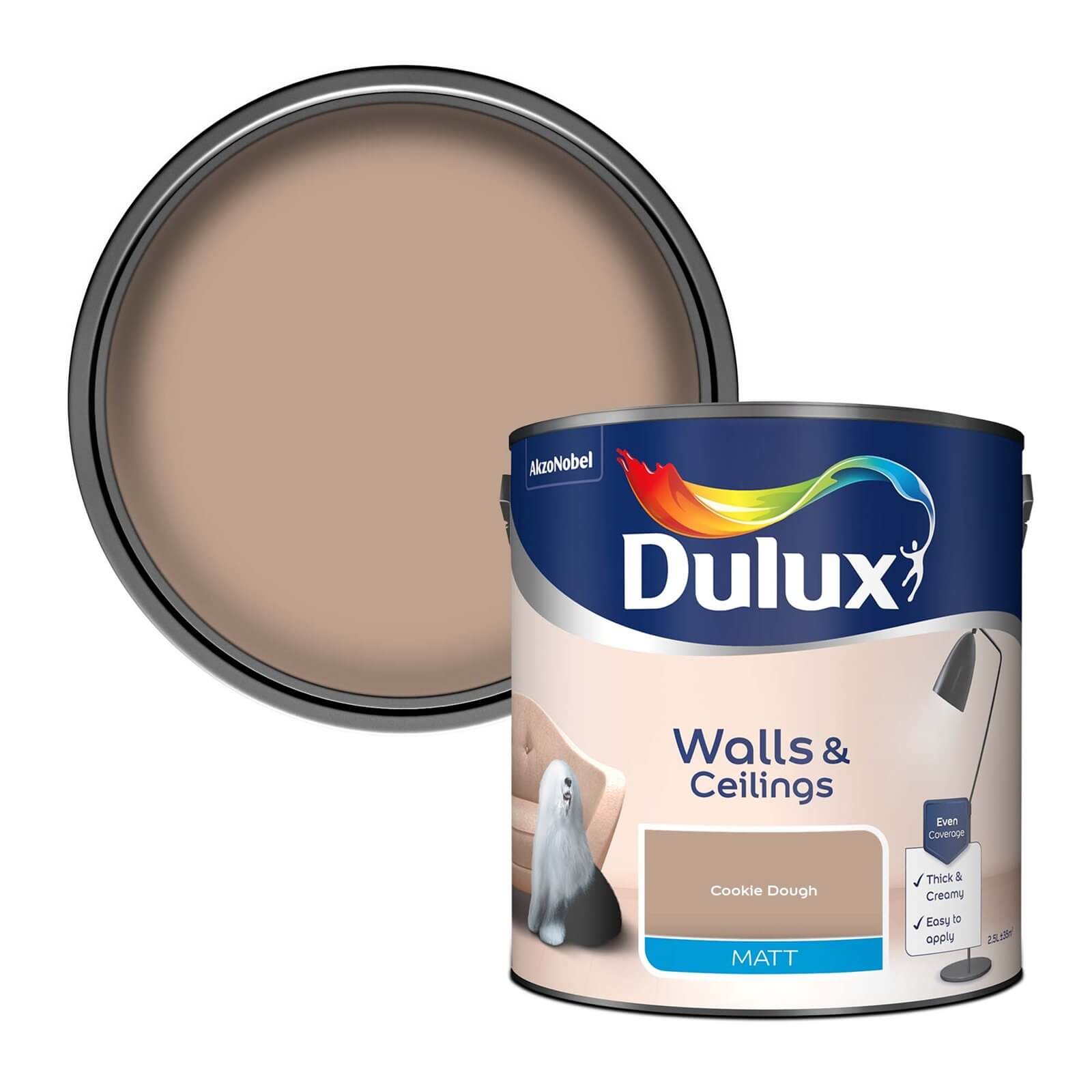 Dulux Cookie Dough - Matt Emulsion Paint - 2.5L
