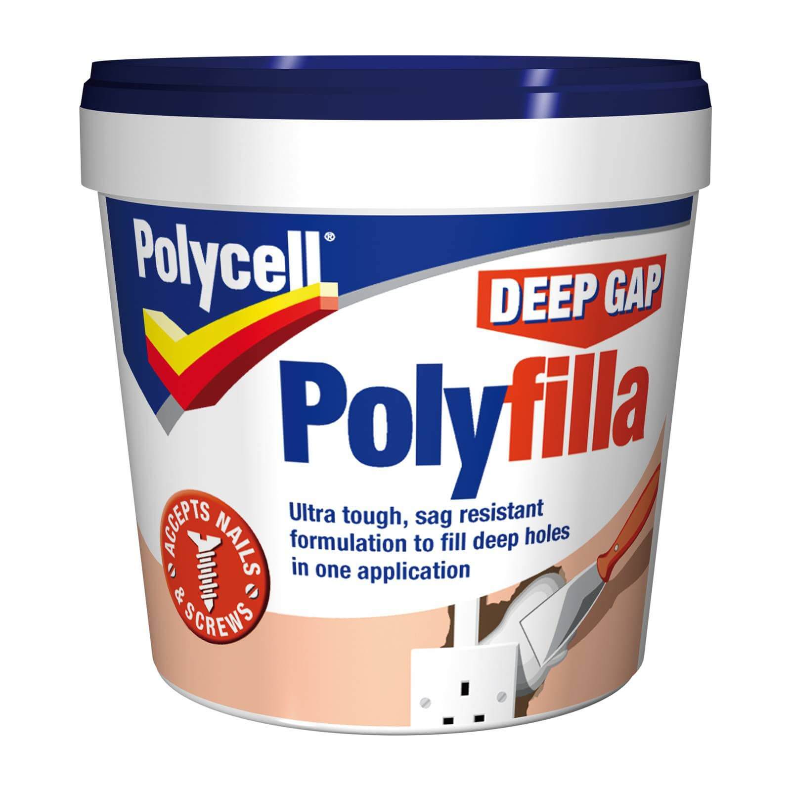 Photo of Polycell Deep Gap Polyfilla - 1l