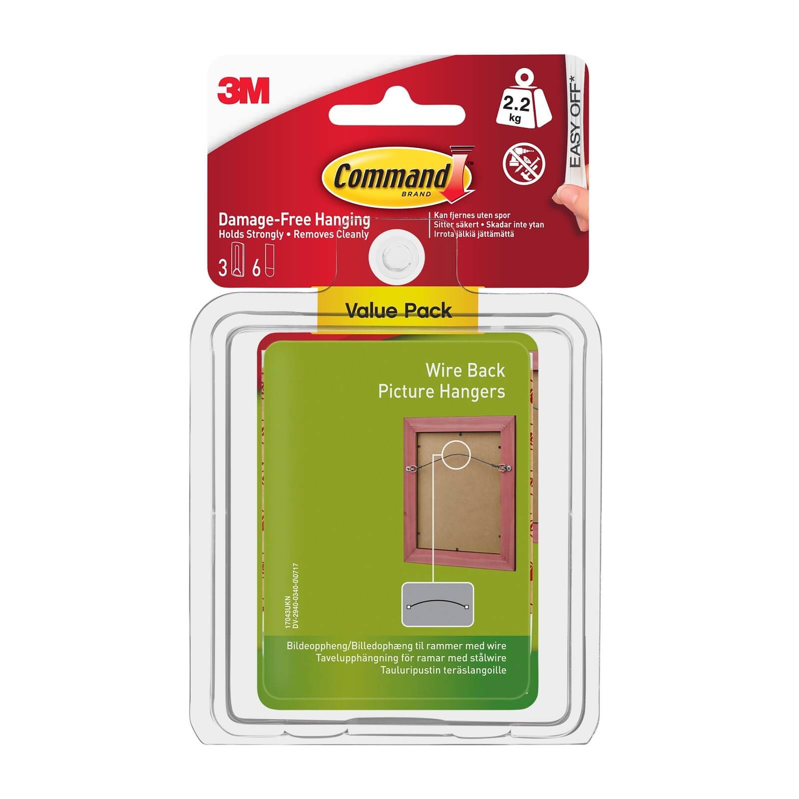 Photo of Command Wire-backed Picture Hanger Value Pack