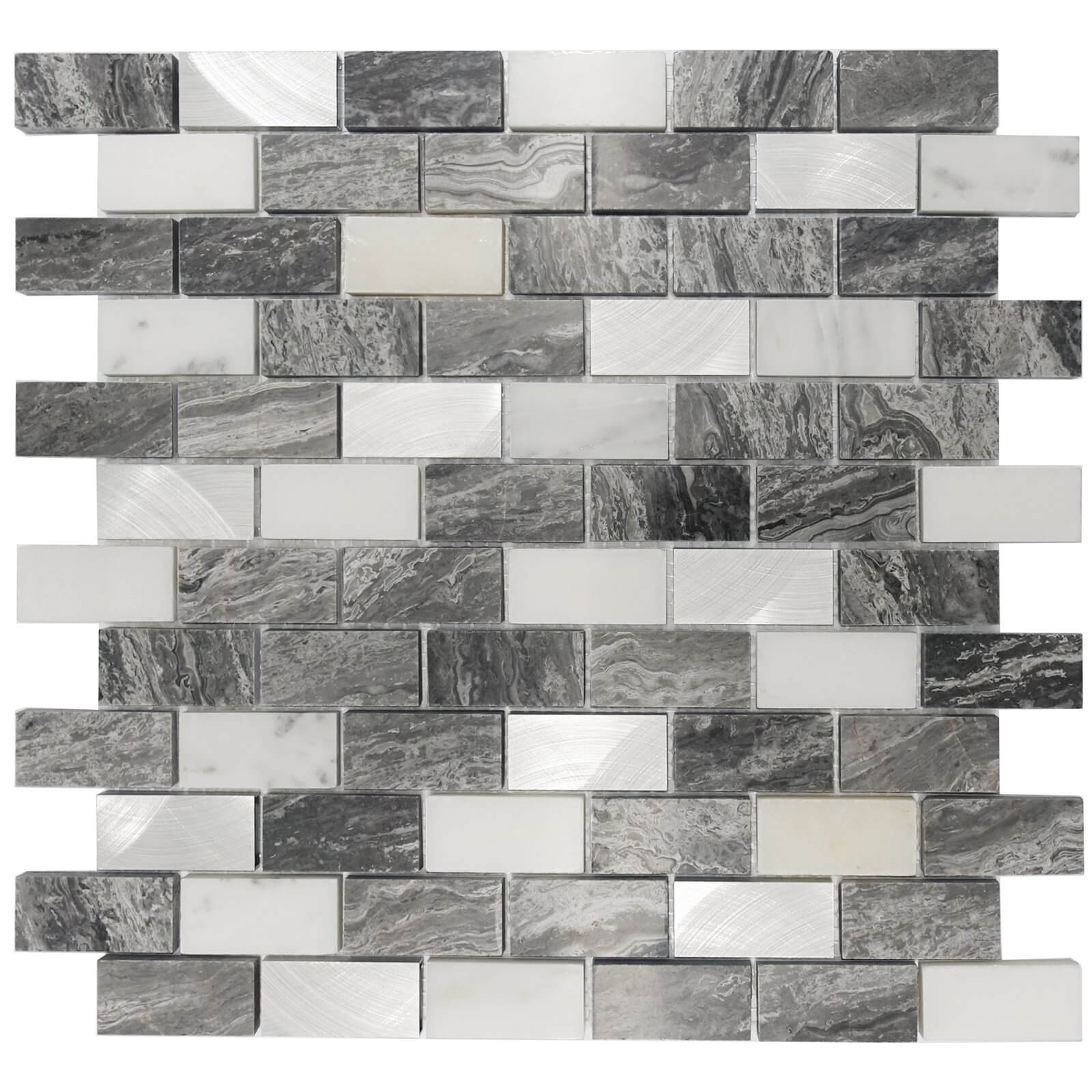 Photo of Hom Marble Luxe Mosaic Tile Sheet