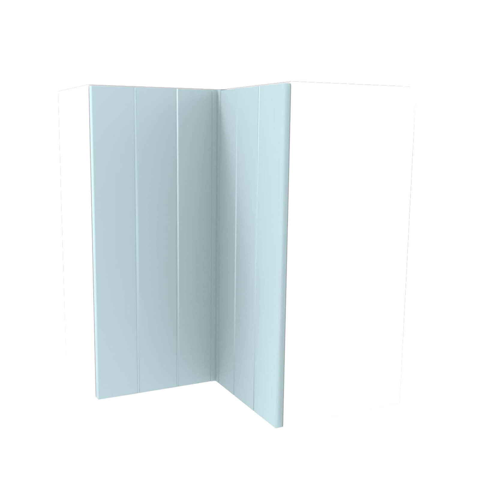 Photo of Country Light Blue 635mm Corner Wall Unit
