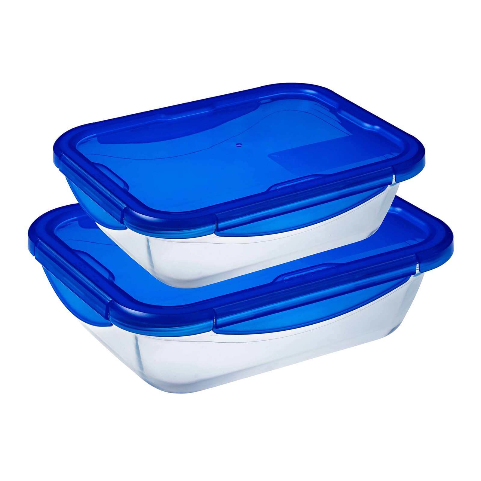 Photo of Pyrex Cook & Go 2 Piece Food Storage Set - Blue