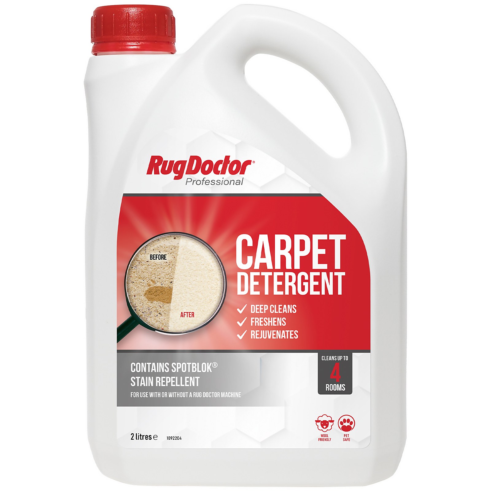 Photo of Rug Doctor Detergent With Spotblok - 2l