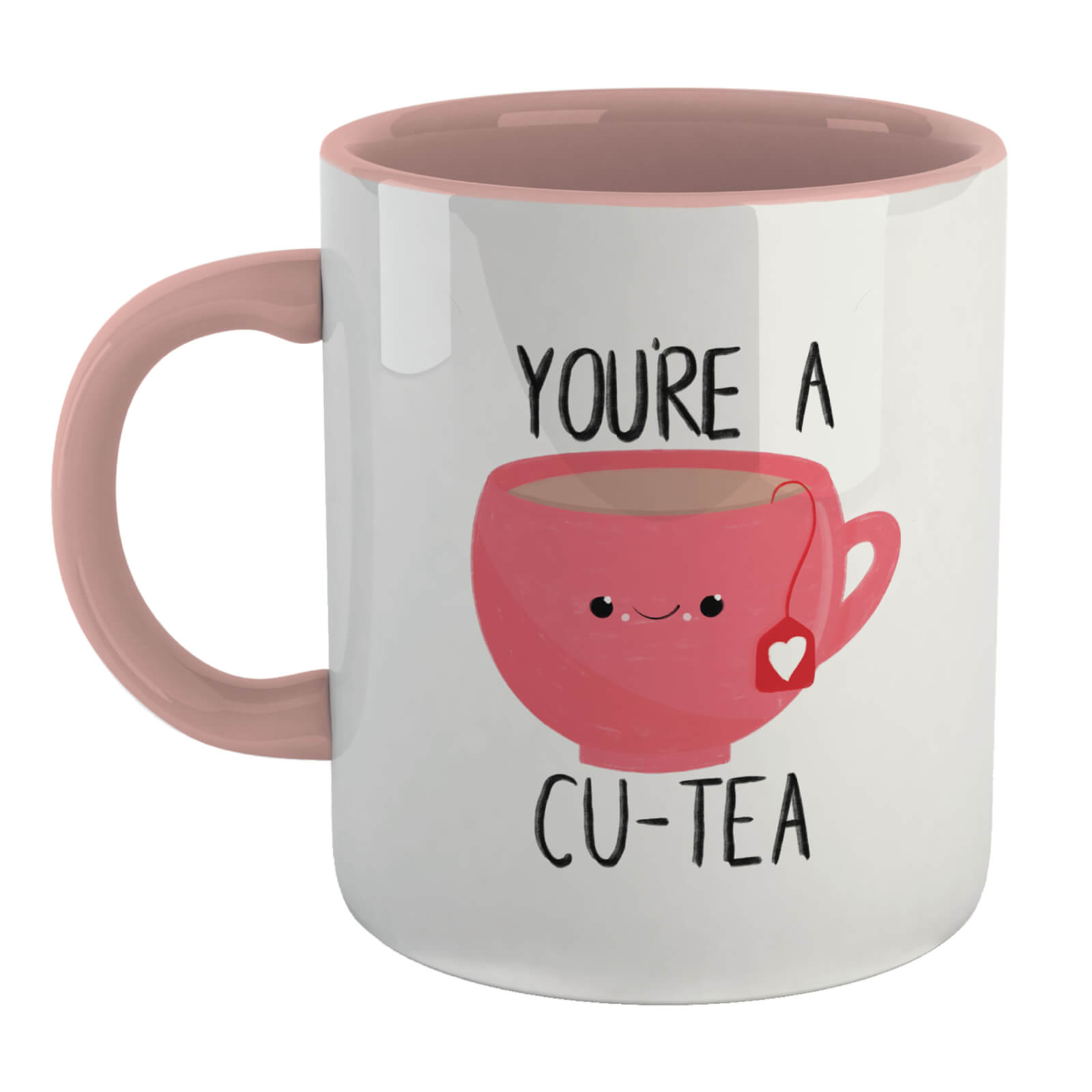 You're A Cu-Tea Mug - White/Pink
