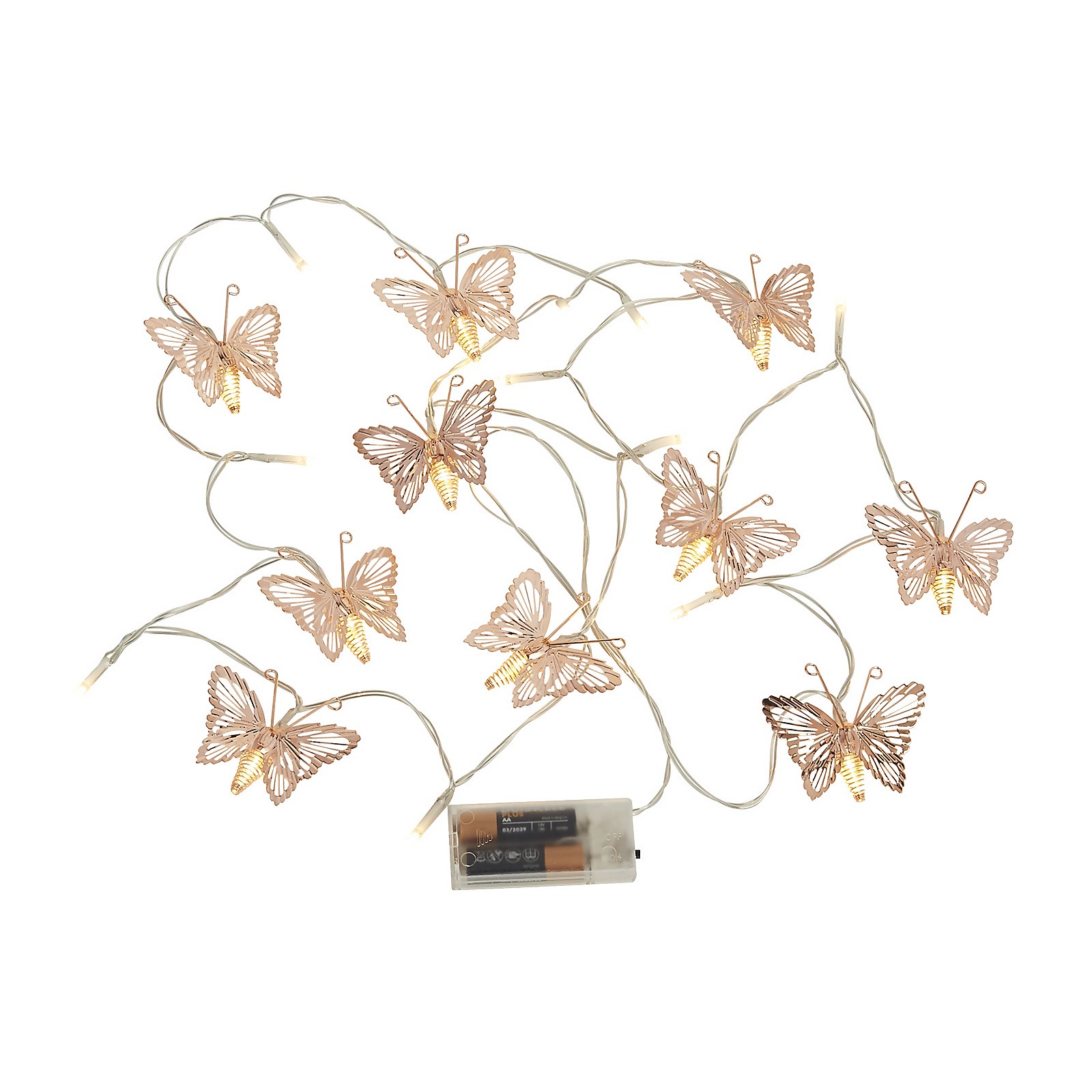 Photo of Butterfly Battery String Lights