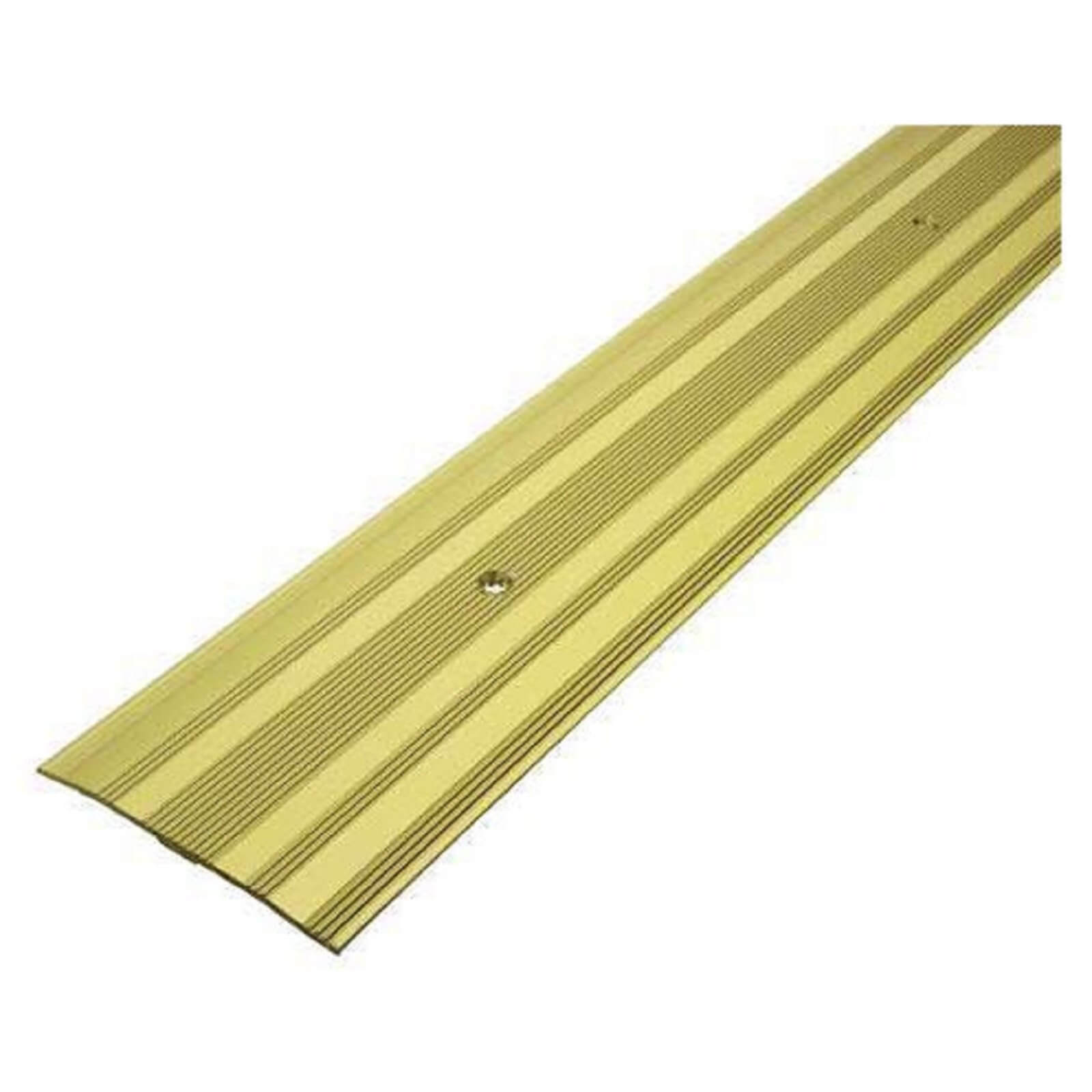 Photo of Extra Wide Cover Strip Carpet Edge - Gold 1800mm