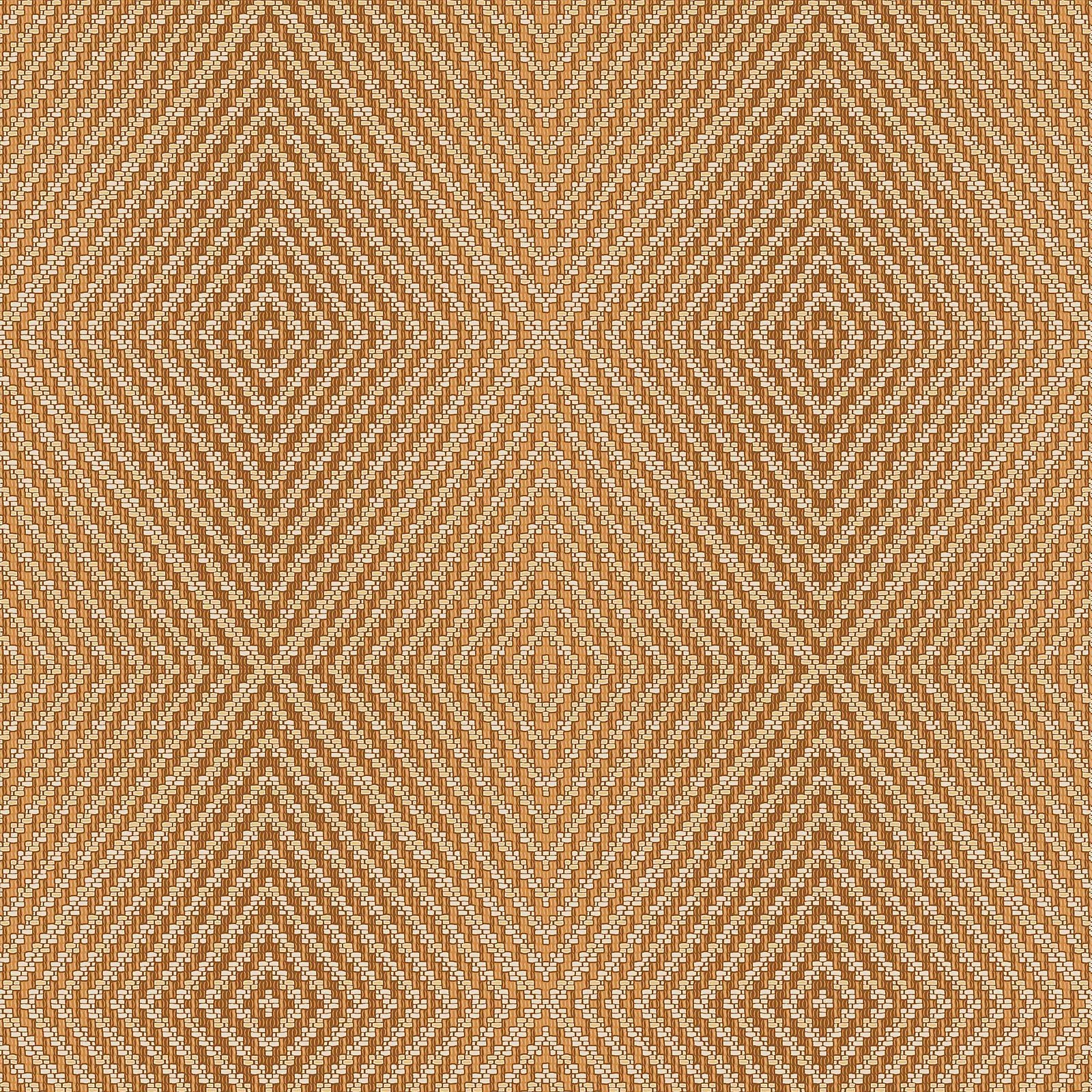 Photo of Grandeco Boutique Karin Sajo Cannage Orange Wallpaper