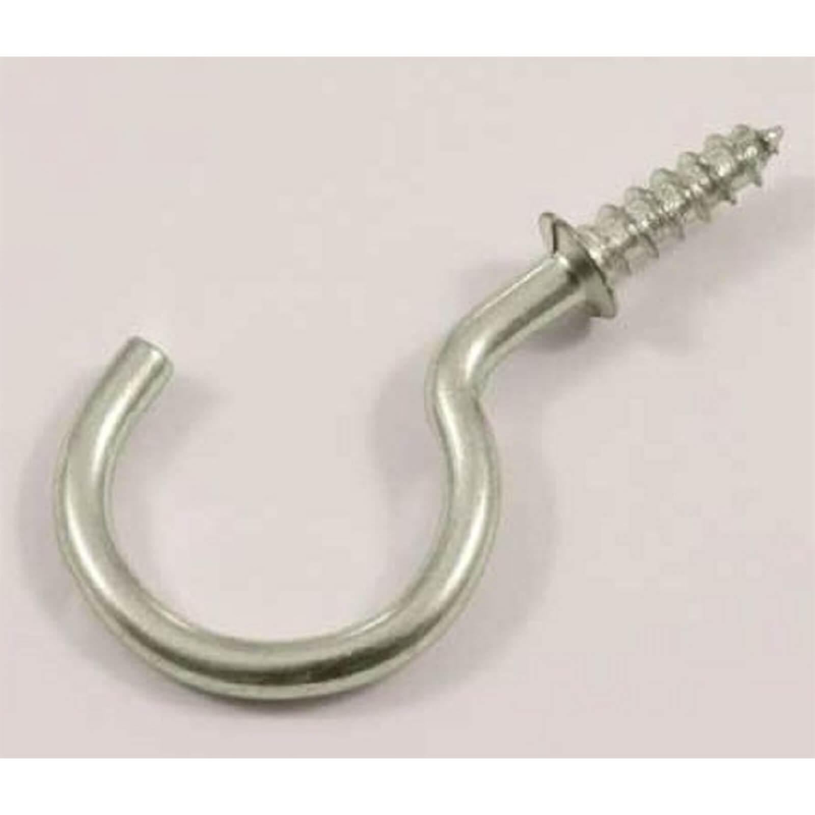 Photo of Round Cup Hook - Zinc Plated - 25mm - 4 Pack