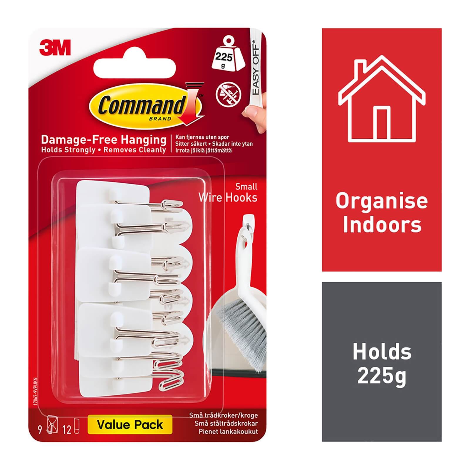 Photo of Command Small Wire Hooks Value Pack