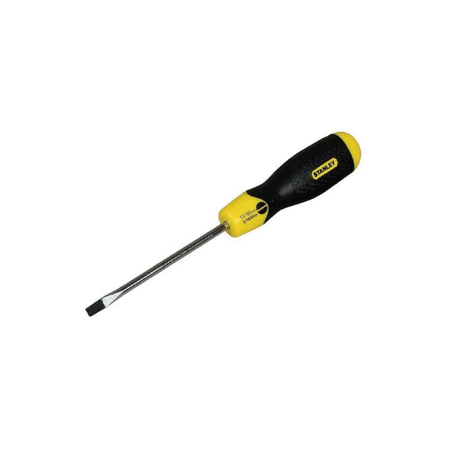 Photo of Stanley Cushion Grip Flared Screwdriver - 10x200mm