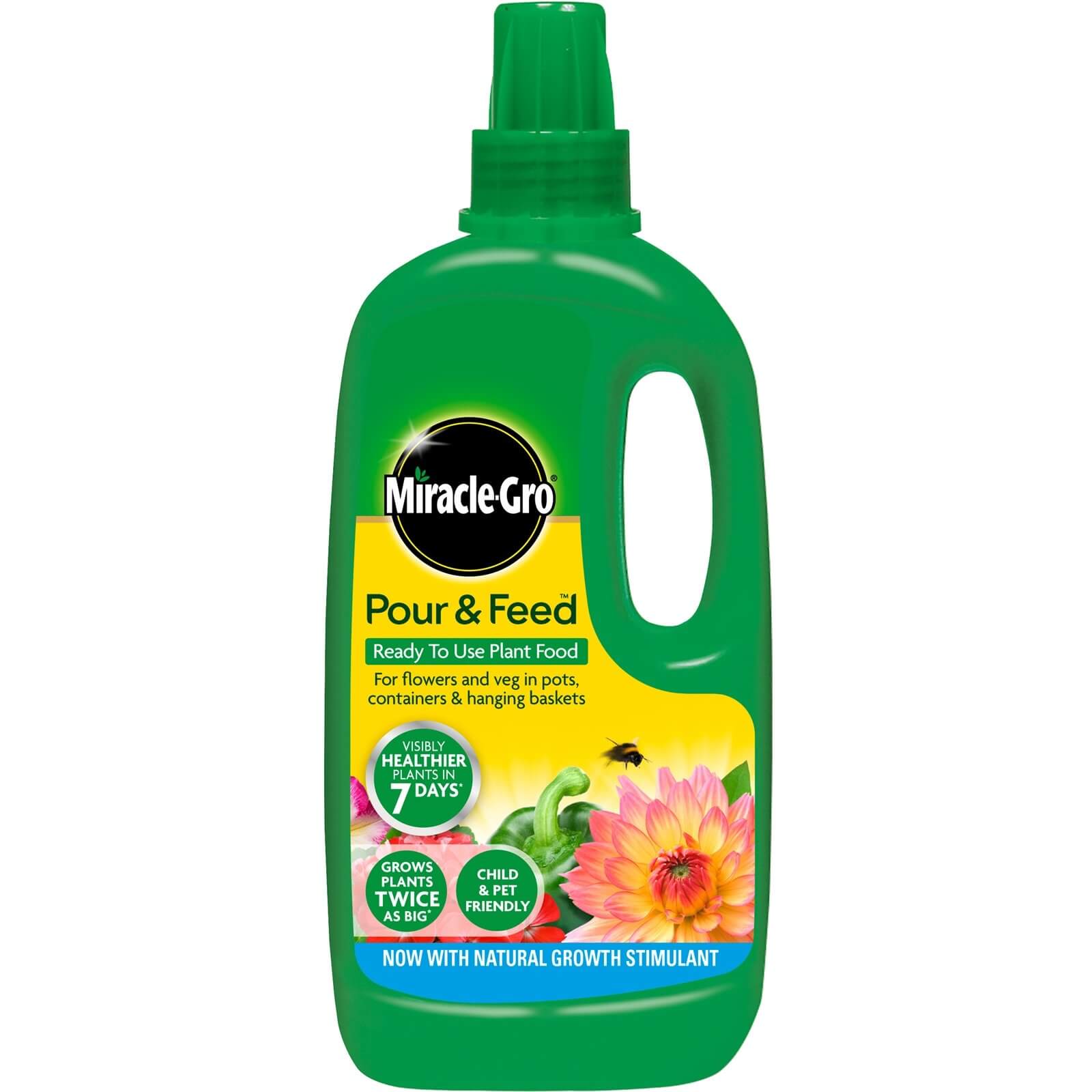 Photo of Miracle-gro Pour & Feed Ready To Use Plant Food - 1l