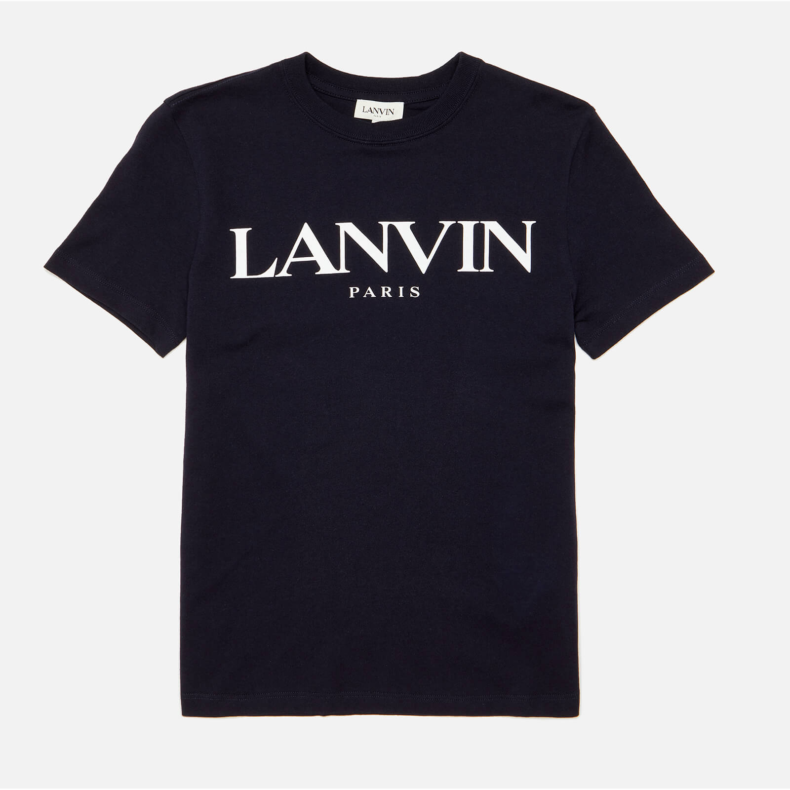 Lanvin Boys' Logo T-Shirt - Navy - 6 Years