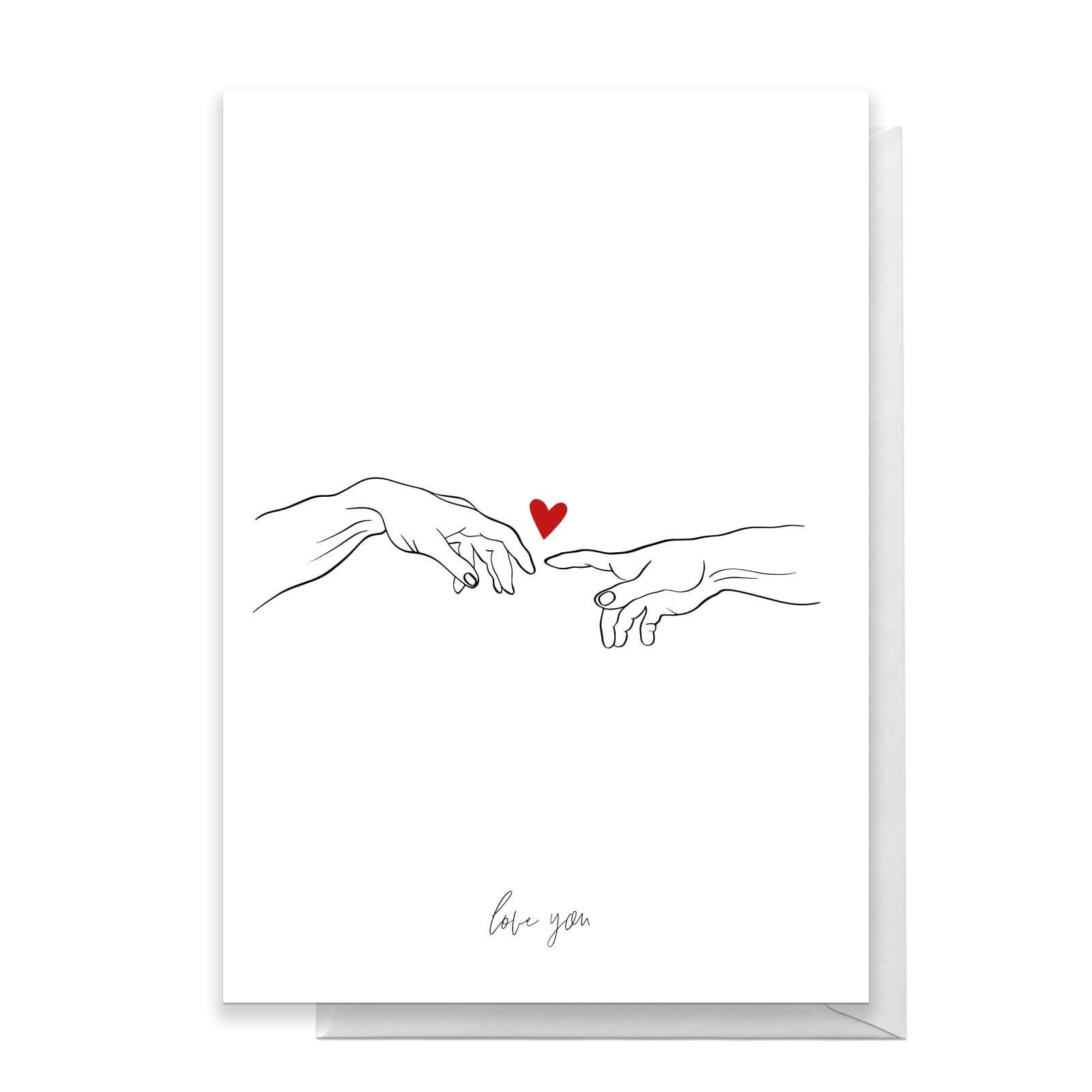 Love You Greetings Card - Standard Card