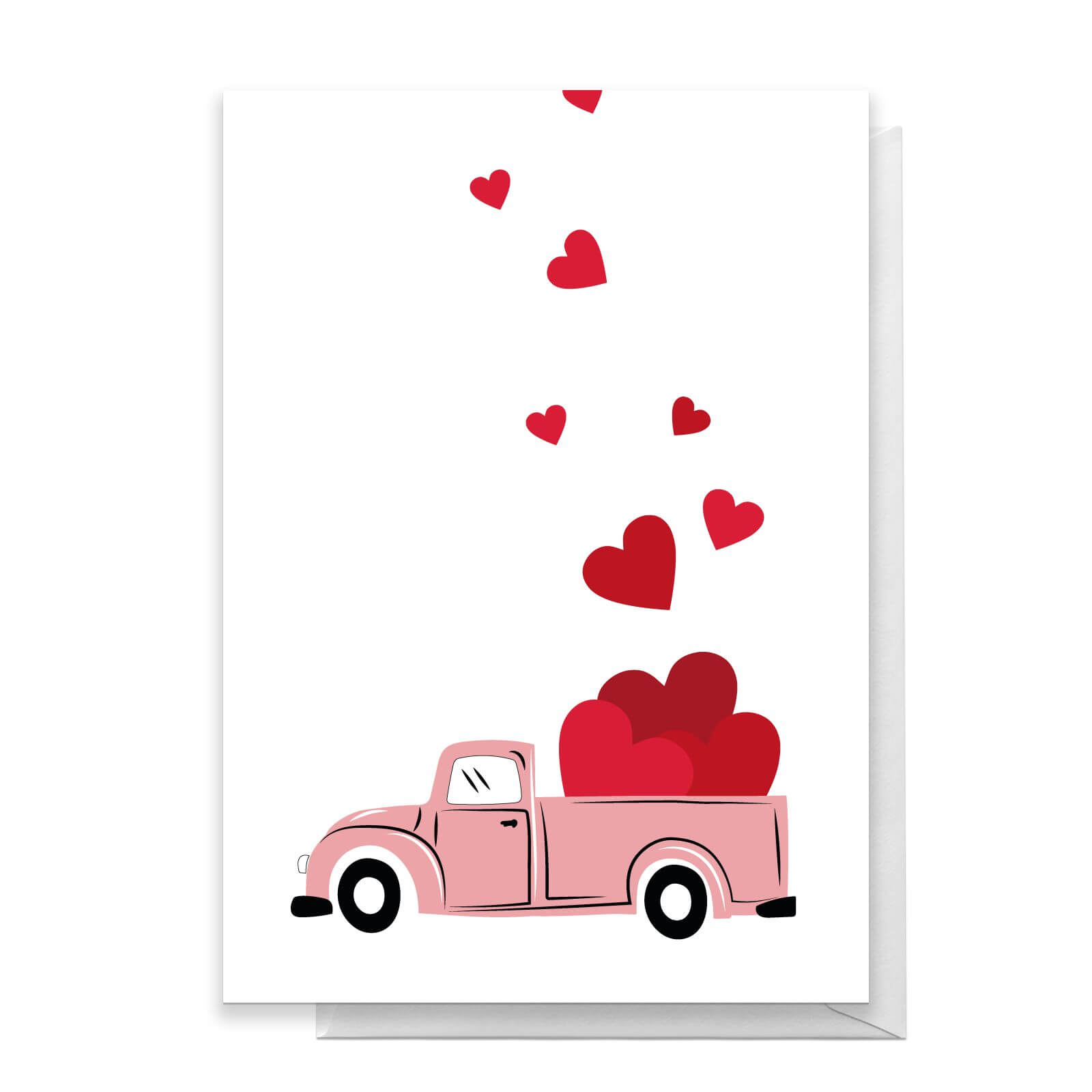 Love Truck Greetings Card - Standard Card