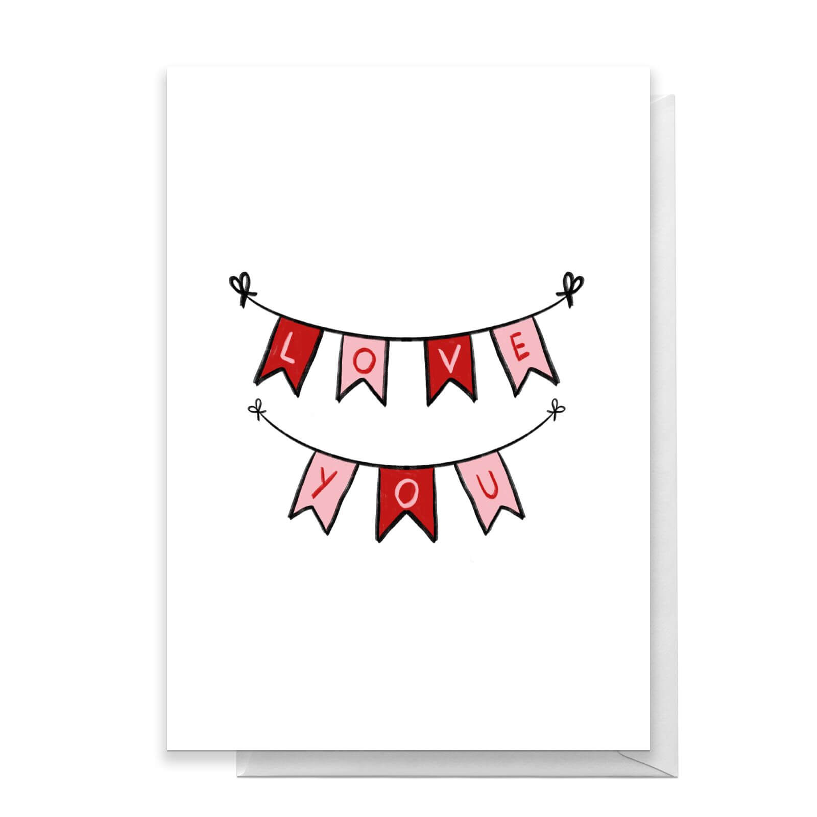 Love You Greetings Card - Standard Card