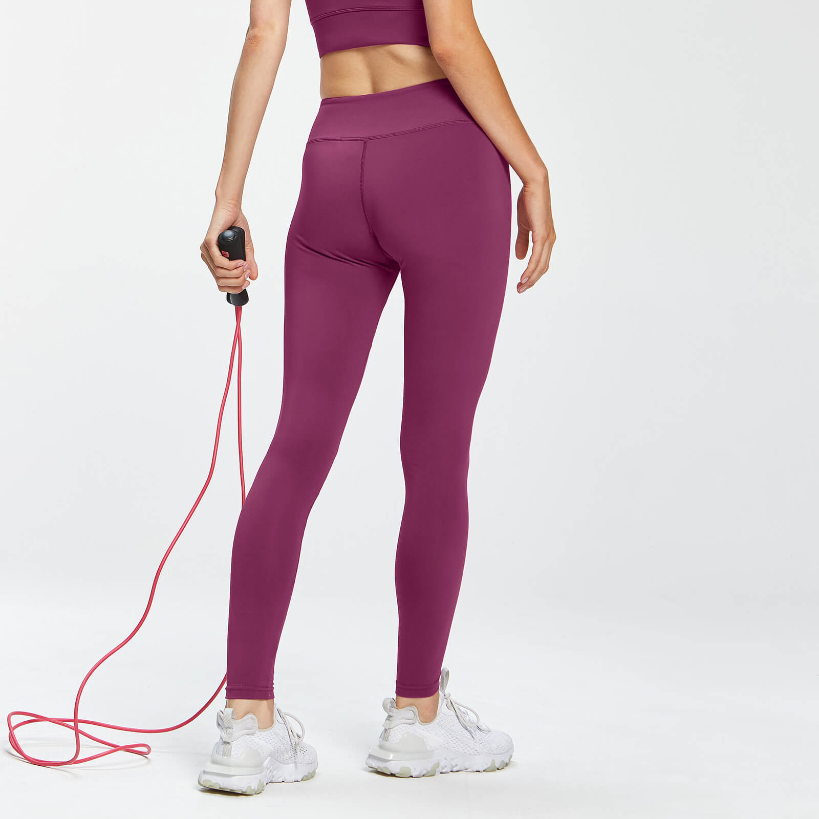 5056379668087 - Damen Graffiti-Grafik Training Leggings — Dunkles Pink - S 5056379668087 - Damen Graffiti-Grafik Training Leggings — Dunkles Pink - S