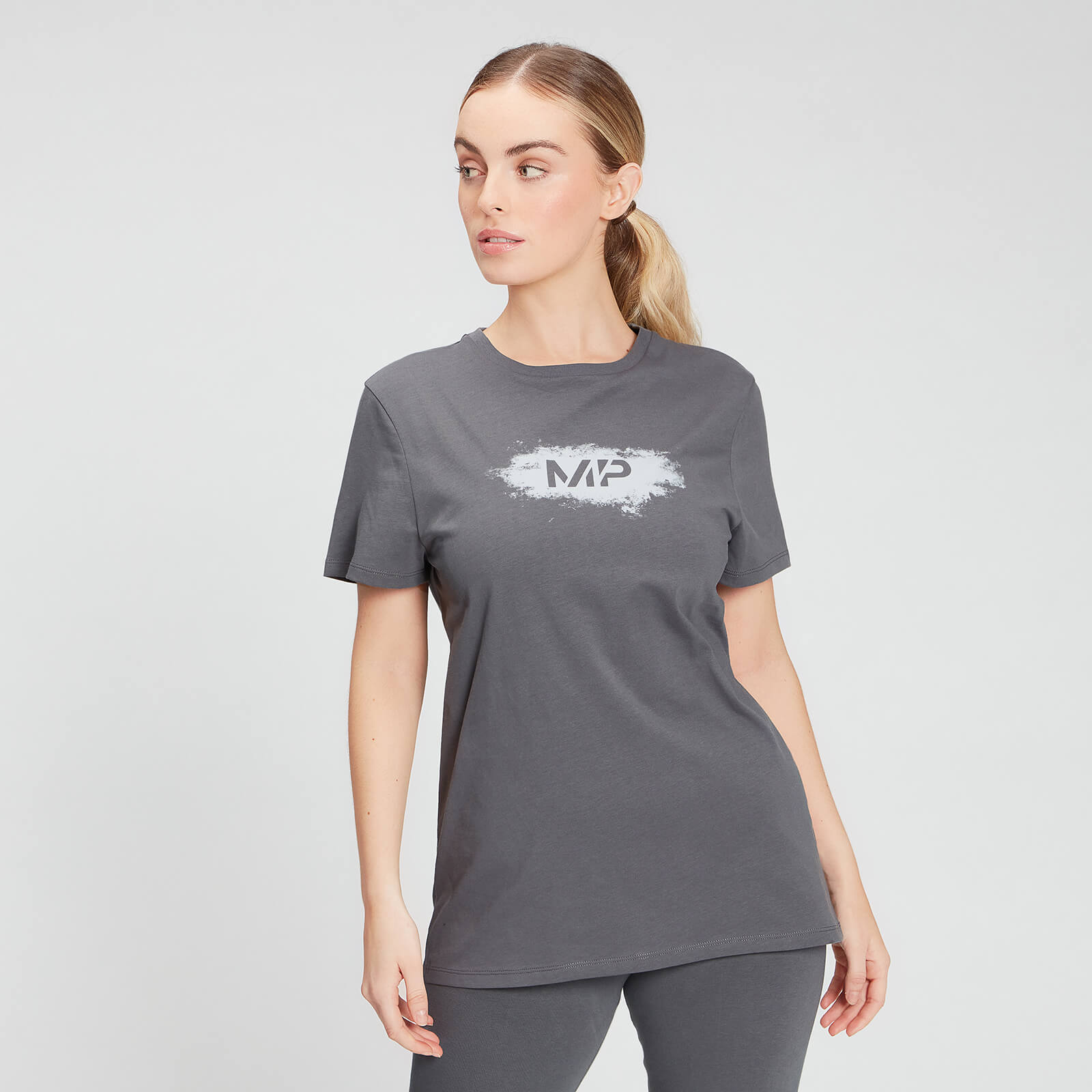 MP Women's Chalk Graphic T-Shirt - Carbon - XXS