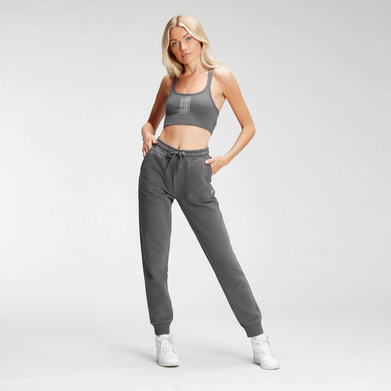 5056379677966 - Repeat Sport-BH für Damen - Anthrazit - M 5056379677966 - Repeat Sport-BH für Damen - Anthrazit - M