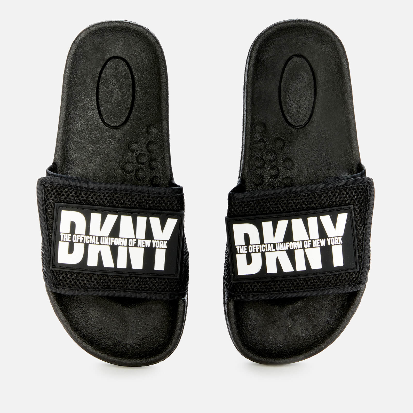 DKNY Girls' Slider Sandals - Black - UK 11 Kids